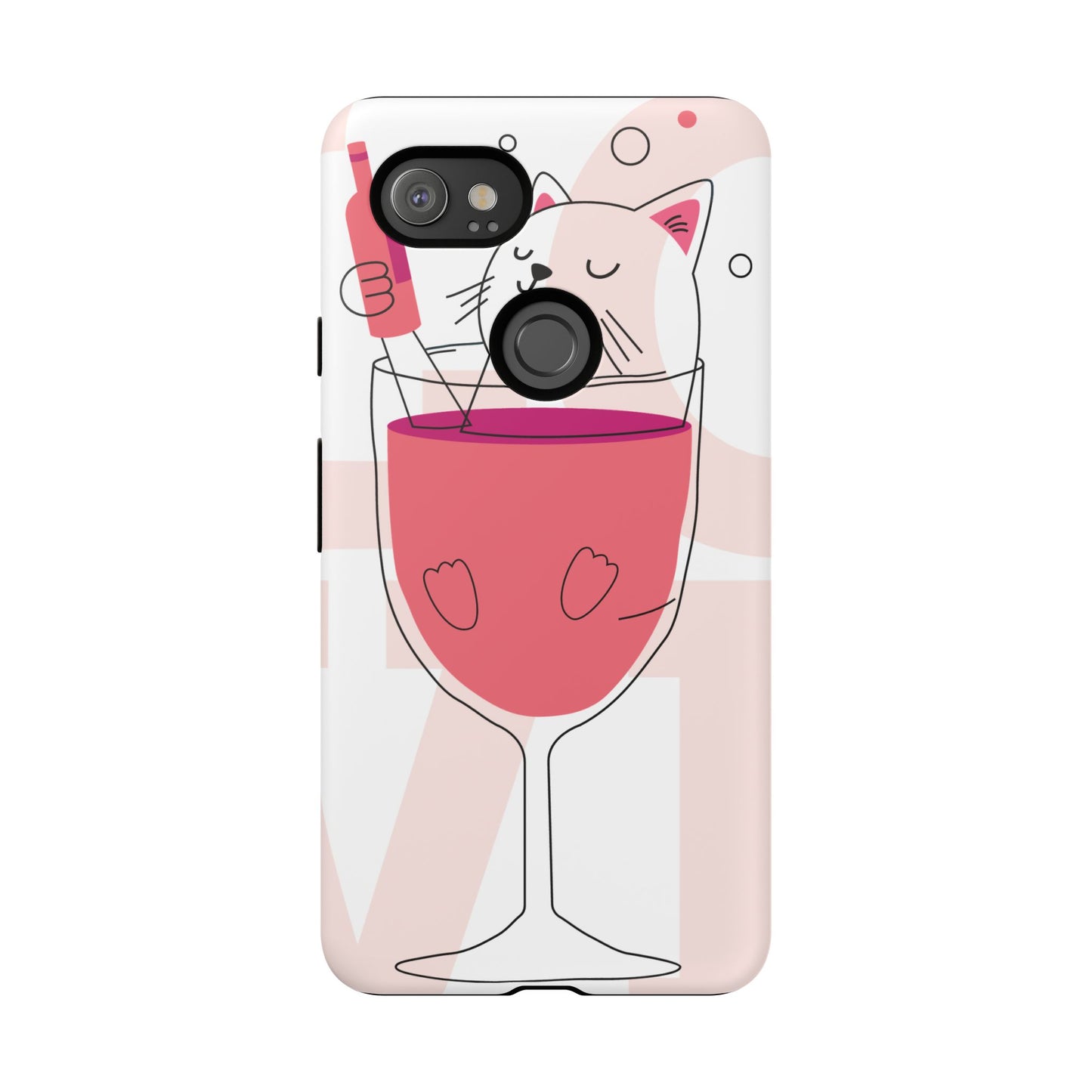 Thank You Love Phone Case, Cute Phone Cover, Gift for Friends, Customizable Phone Case, Valentine’s Day Gift, Stylish Tech Accessory