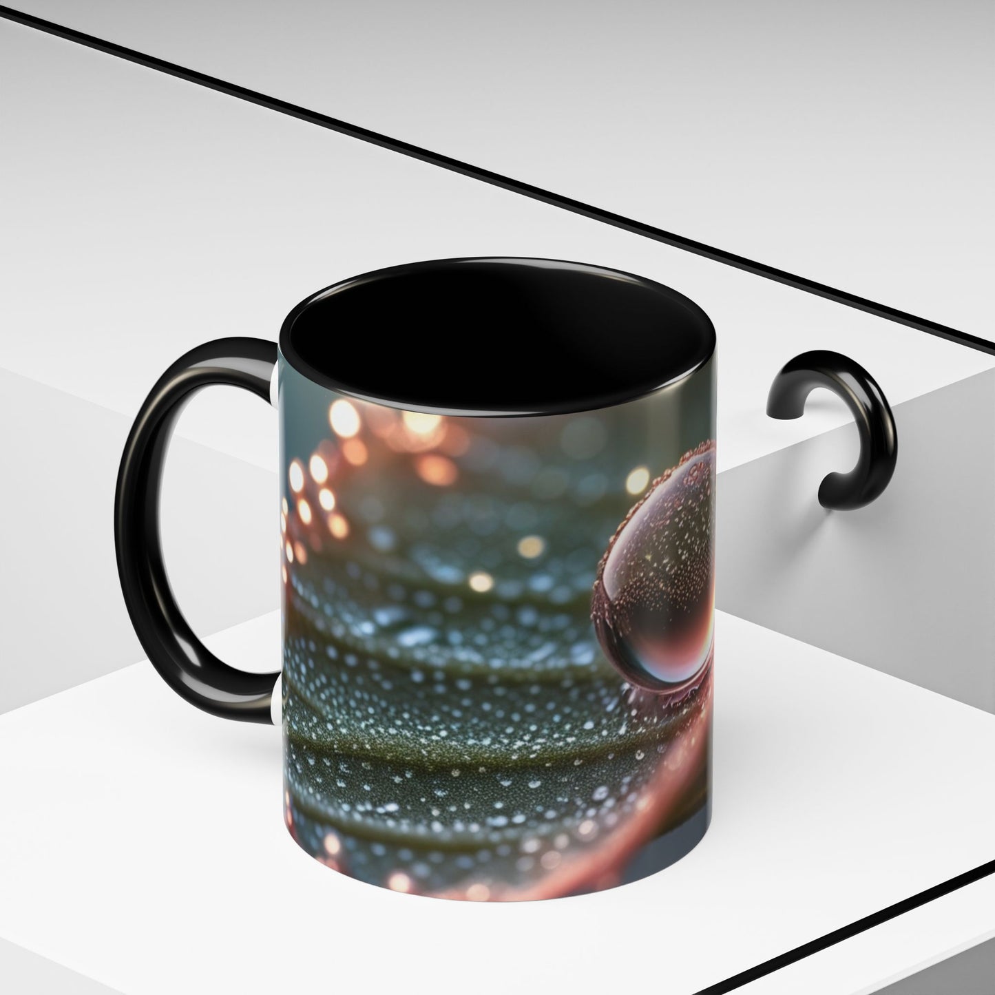 Nature-Inspired Accent Coffee Mug | Perfect for Nature Lovers, Unique Gift for Holidays, Home Decor, Office Coffee Mug