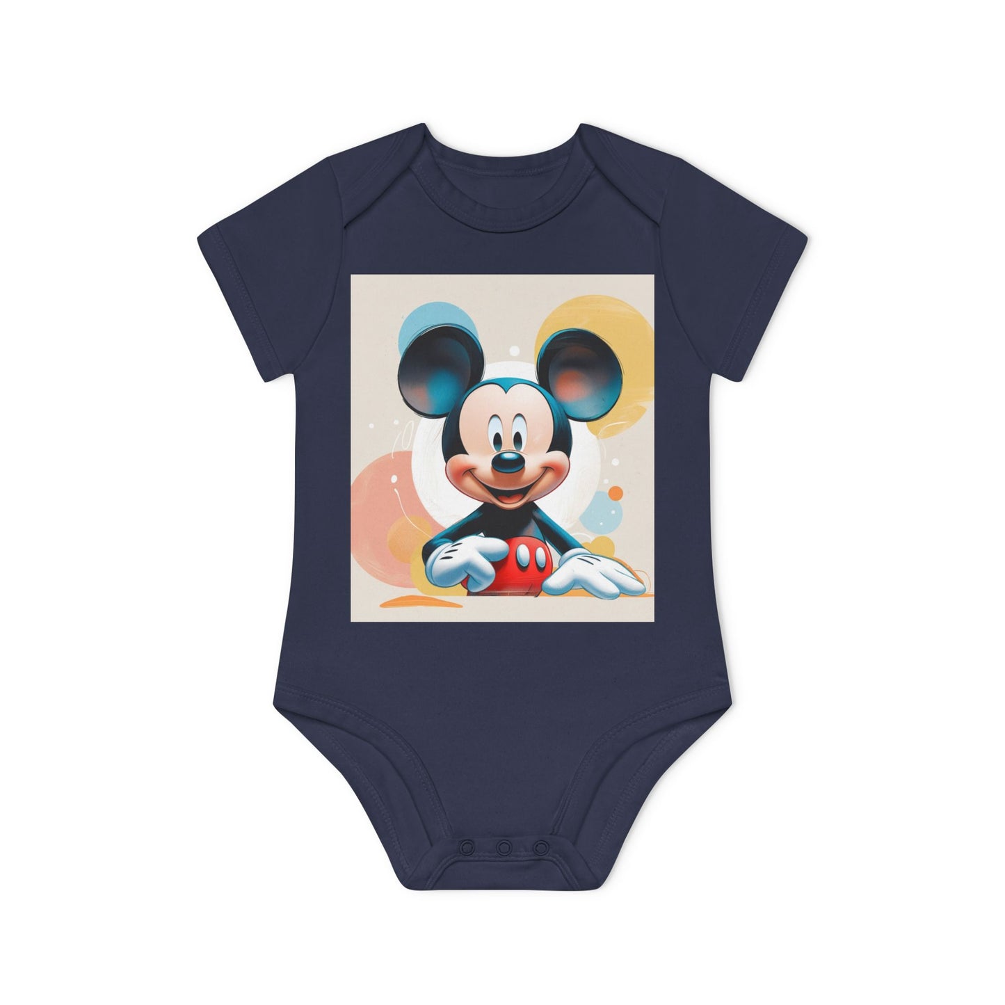 Minnie Mouse Celebration Bodysuit | Cute Baby Outfit, Infant Gift, Organic Cotton, Birthday, Baby Shower, Cute Costume