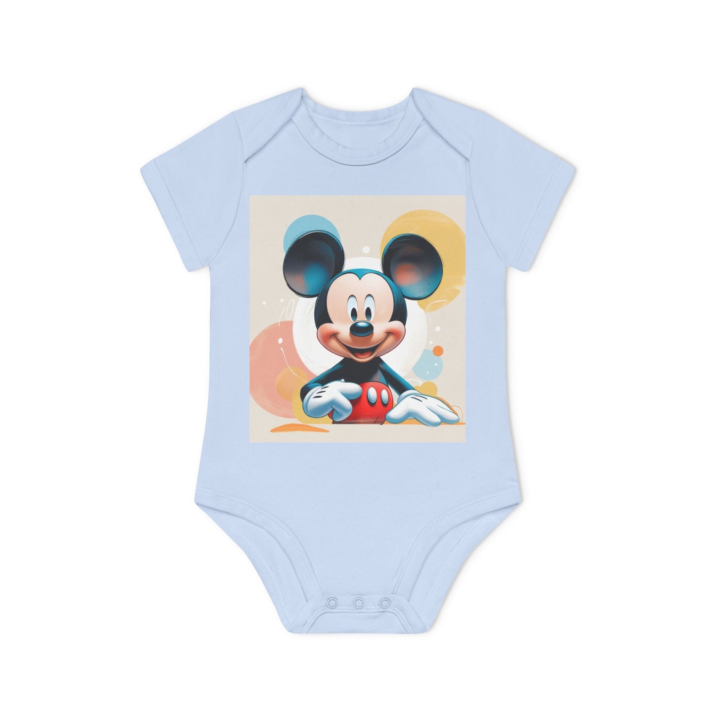 Minnie Mouse Celebration Bodysuit | Cute Baby Outfit, Infant Gift, Organic Cotton, Birthday, Baby Shower, Cute Costume