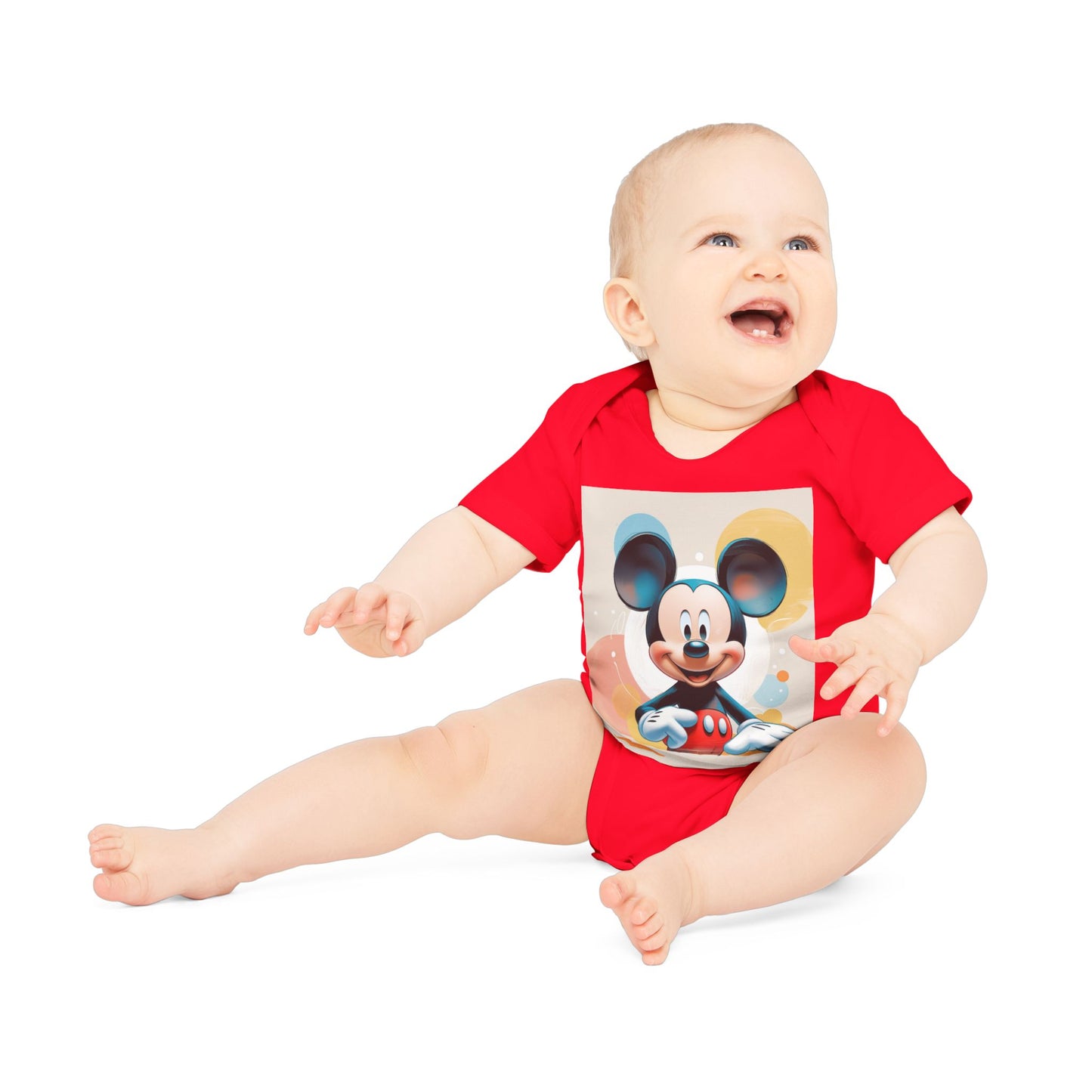 Minnie Mouse Celebration Bodysuit | Cute Baby Outfit, Infant Gift, Organic Cotton, Birthday, Baby Shower, Cute Costume
