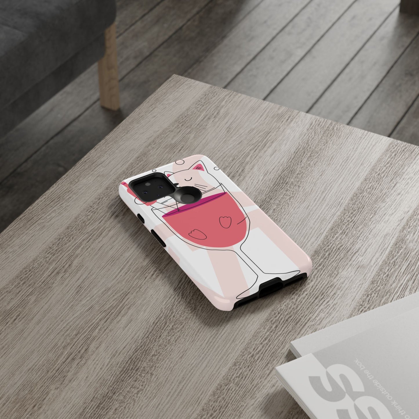 Thank You Love Phone Case, Cute Phone Cover, Gift for Friends, Customizable Phone Case, Valentine’s Day Gift, Stylish Tech Accessory