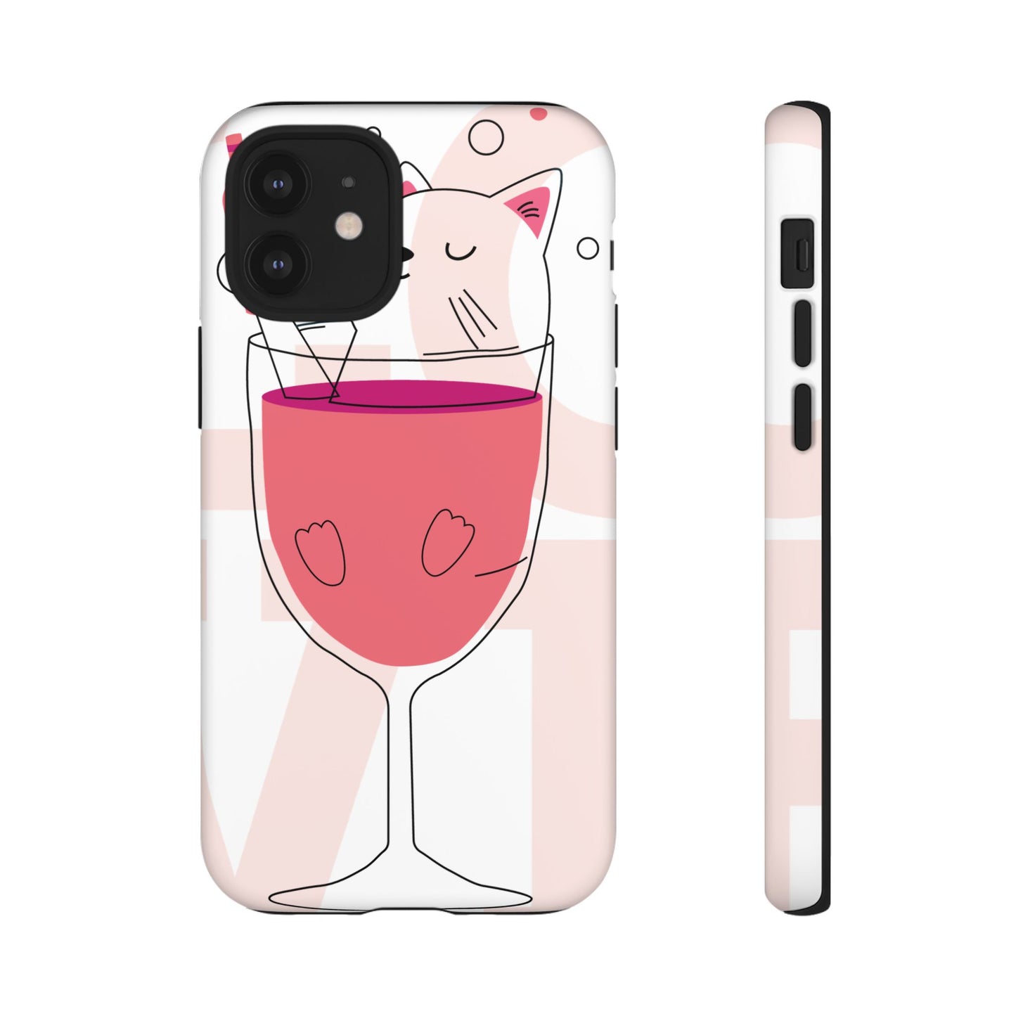 Thank You Love Phone Case, Cute Phone Cover, Gift for Friends, Customizable Phone Case, Valentine’s Day Gift, Stylish Tech Accessory
