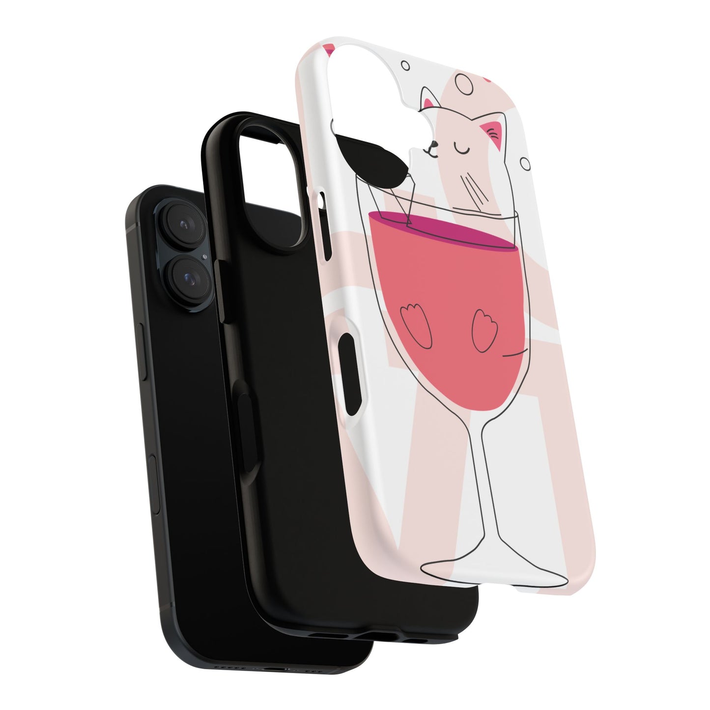 Thank You Love Phone Case, Cute Phone Cover, Gift for Friends, Customizable Phone Case, Valentine’s Day Gift, Stylish Tech Accessory