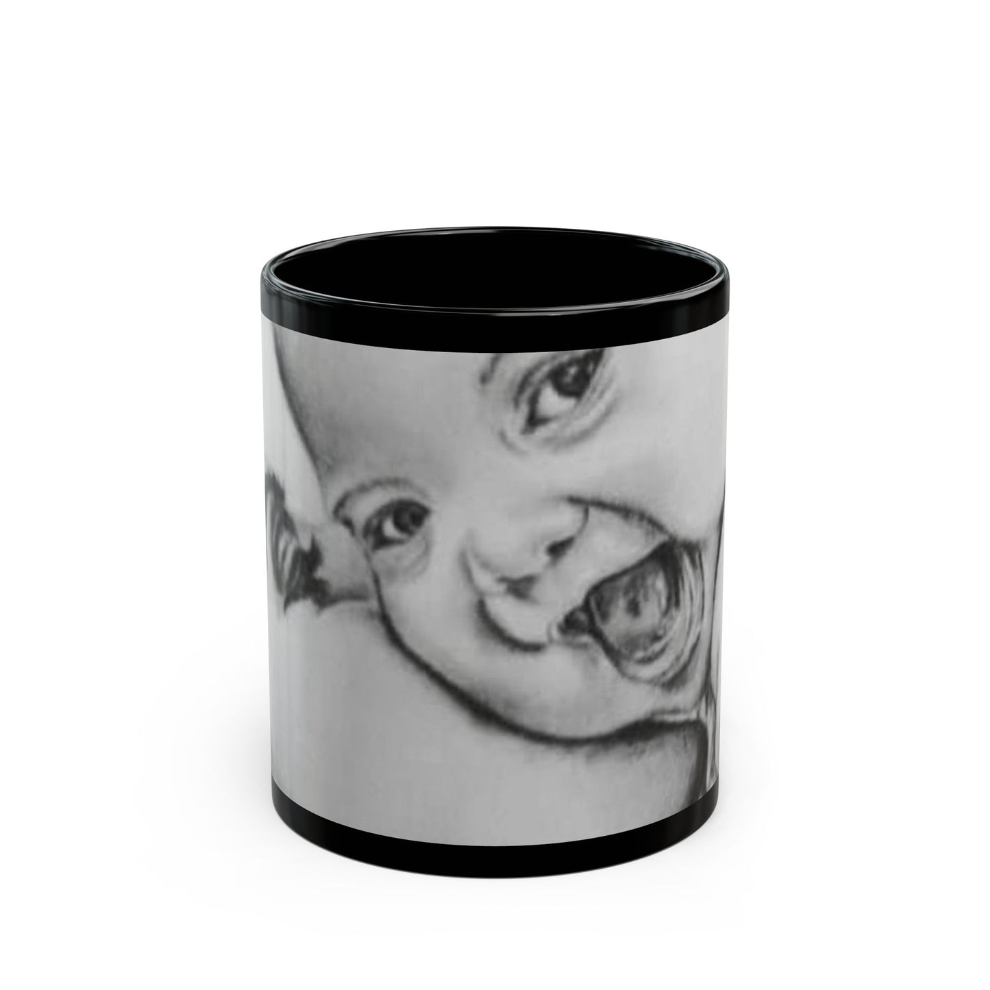 Cherished Moments Baby Mug - Cute Baby Artwork Coffee Cup, Perfect Gift for New Parents, Baby Shower, Mother's Day, Nursery Decor
