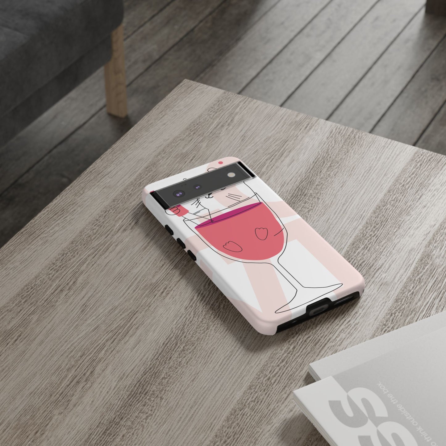 Thank You Love Phone Case, Cute Phone Cover, Gift for Friends, Customizable Phone Case, Valentine’s Day Gift, Stylish Tech Accessory