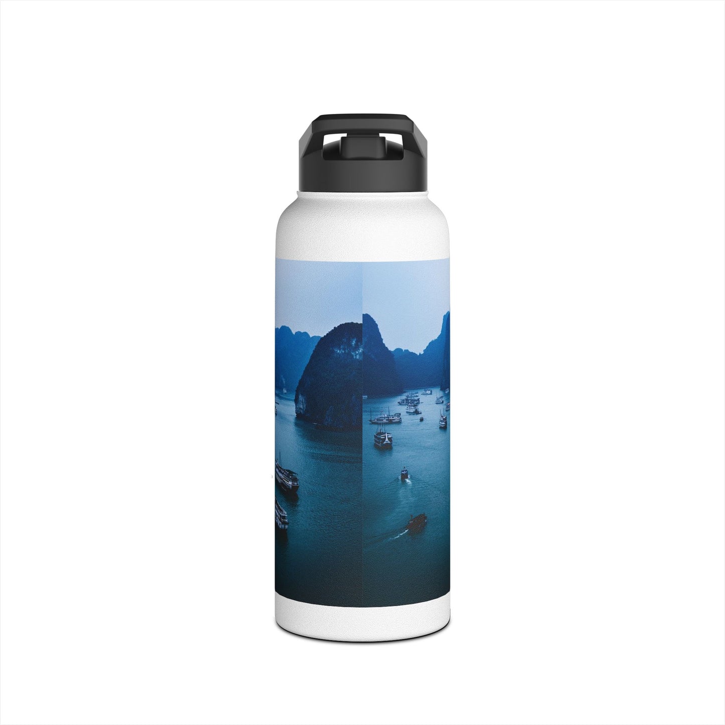 Scenic Stainless Steel Water Bottle, Eco-Friendly Hydration, Outdoor Gear, Gift for Travelers, Adventure Companion, Summer Essentials