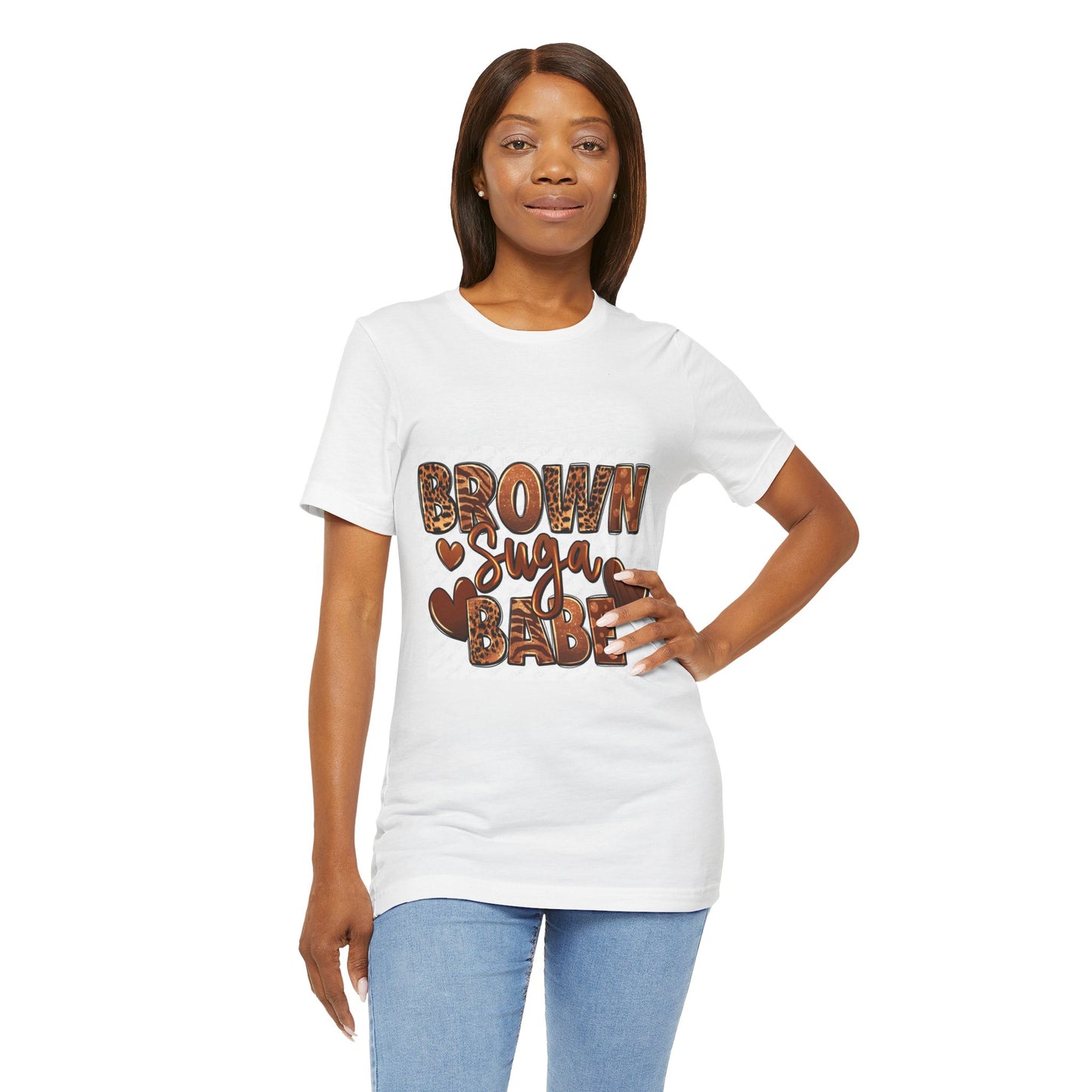 Brown Sugar Babe T-Shirt | Fun and Stylish Tee for Fashion Lovers | Great for Casual Outfits, Summer Events, Gift Ideas, & Celebrations