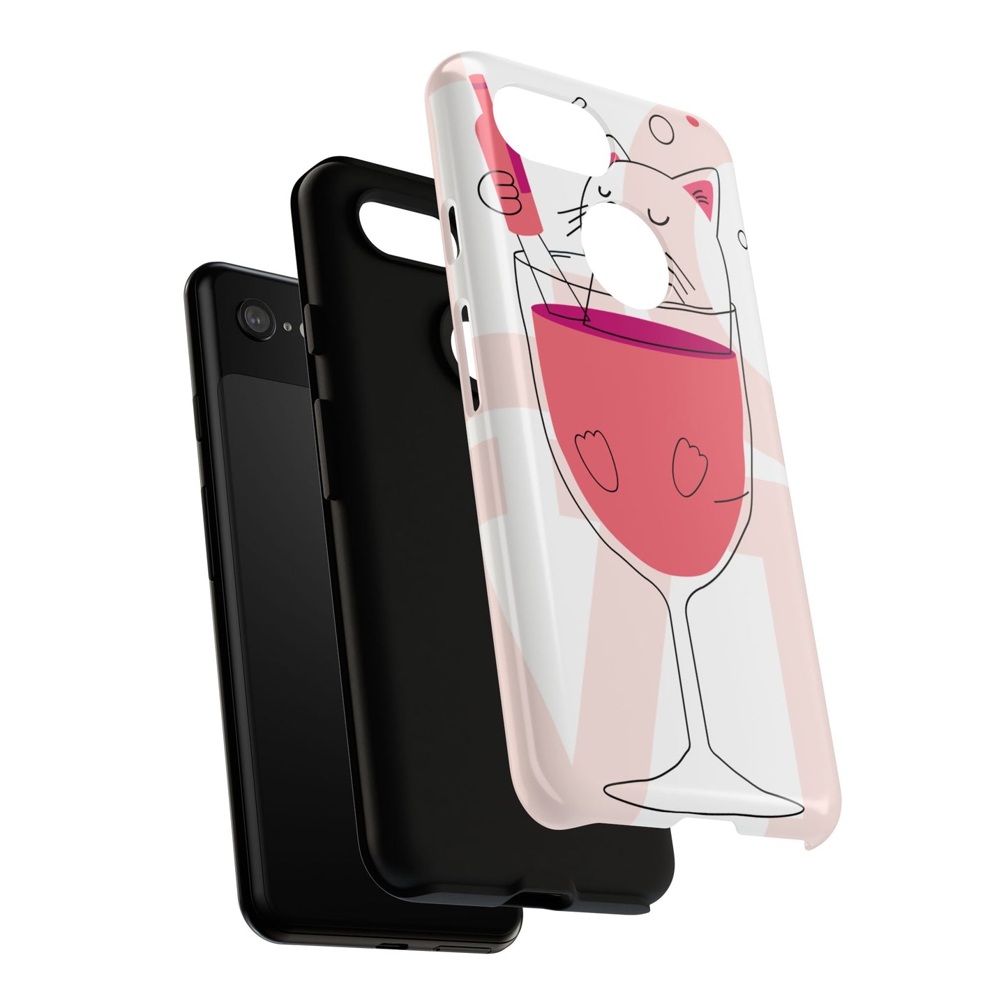 Thank You Love Phone Case, Cute Phone Cover, Gift for Friends, Customizable Phone Case, Valentine’s Day Gift, Stylish Tech Accessory