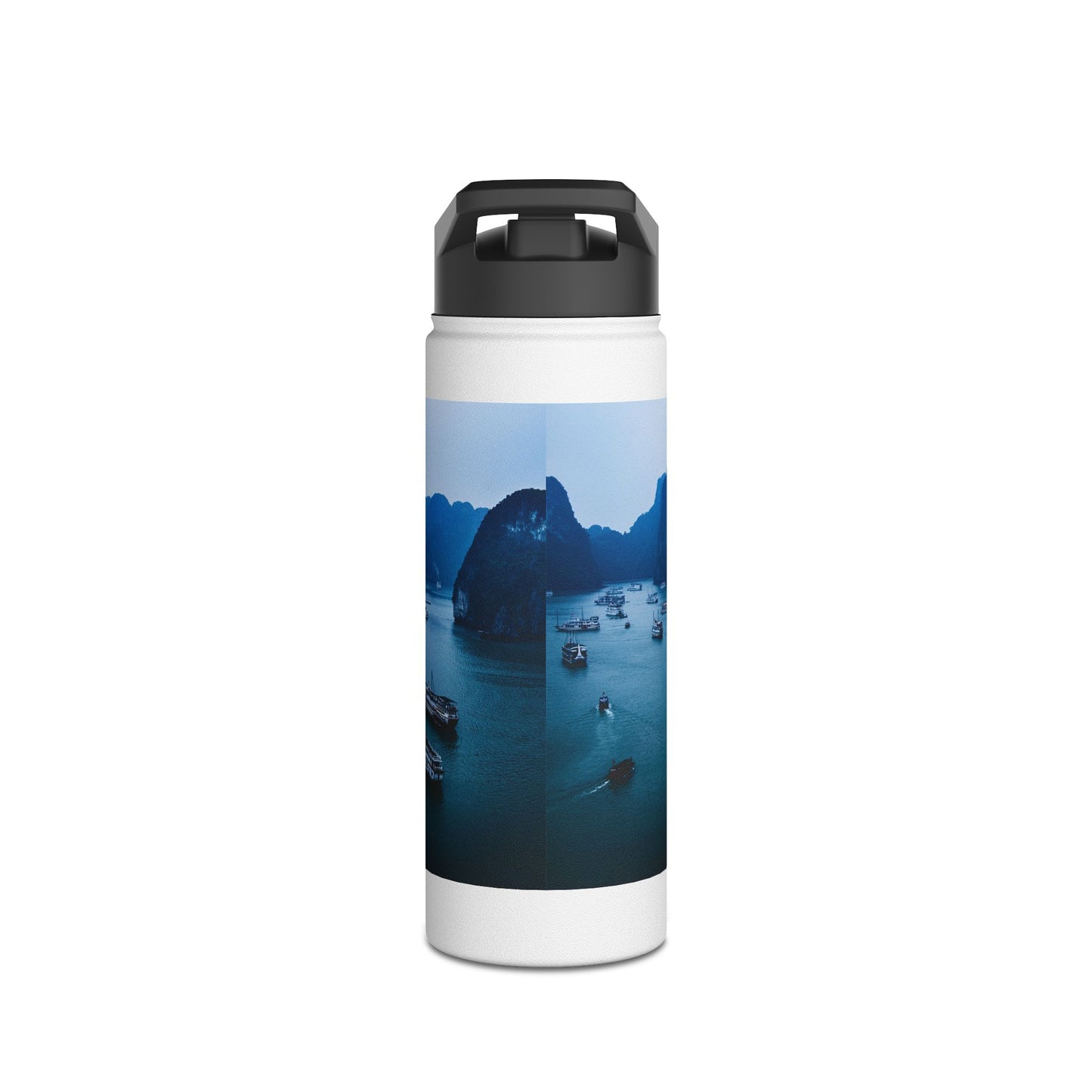 Scenic Stainless Steel Water Bottle, Eco-Friendly Hydration, Outdoor Gear, Gift for Travelers, Adventure Companion, Summer Essentials