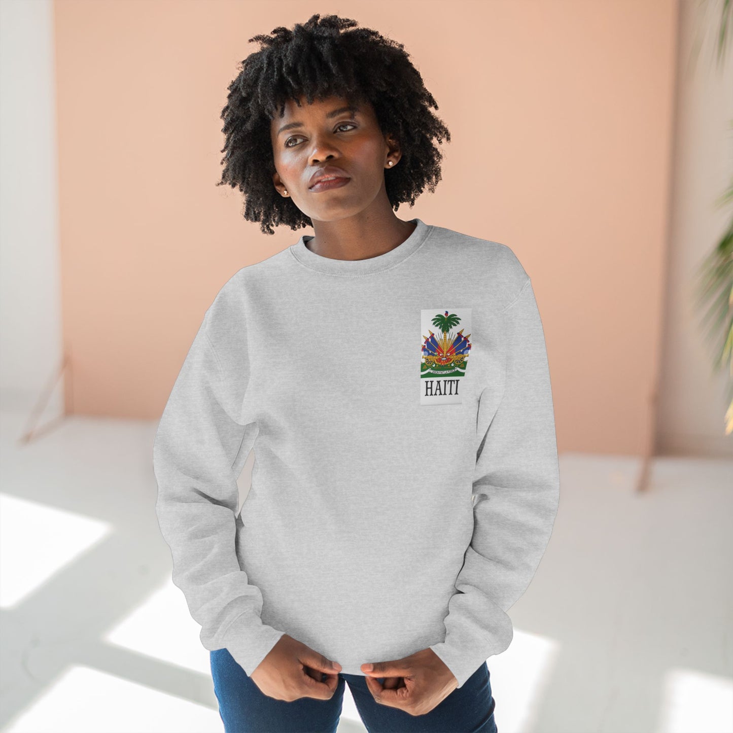 Haitian Culture Crewneck Sweatshirt | Unisex Sweatshirt | Comfort Wear | Gift for Travelers, Summer Vibes, Colorful Attire, Cultural Pride