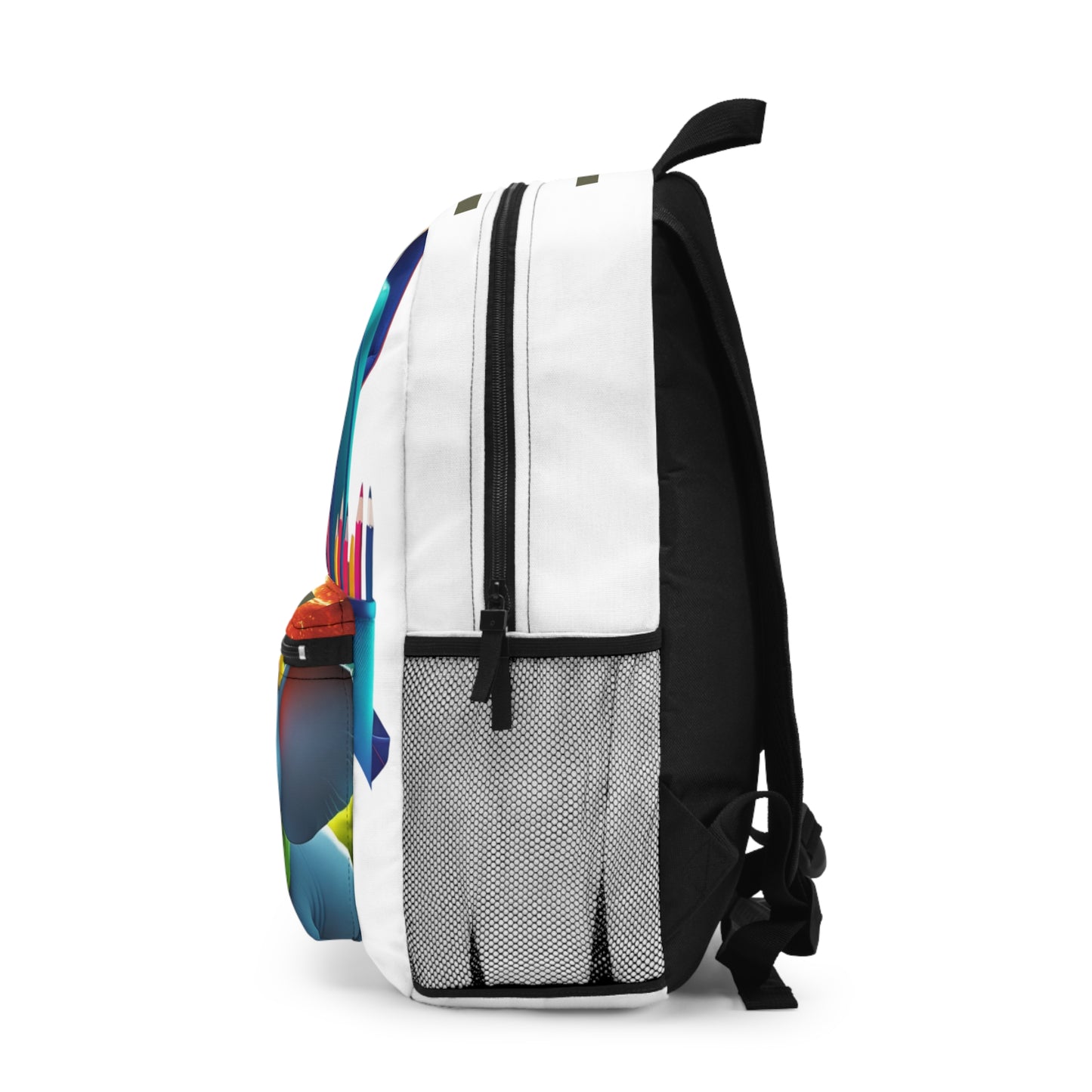 Tropical Sunset Backpack, Beach Bag, Travel Backpack, School Backpack, Vacation Essentials, Trendy Accessories
