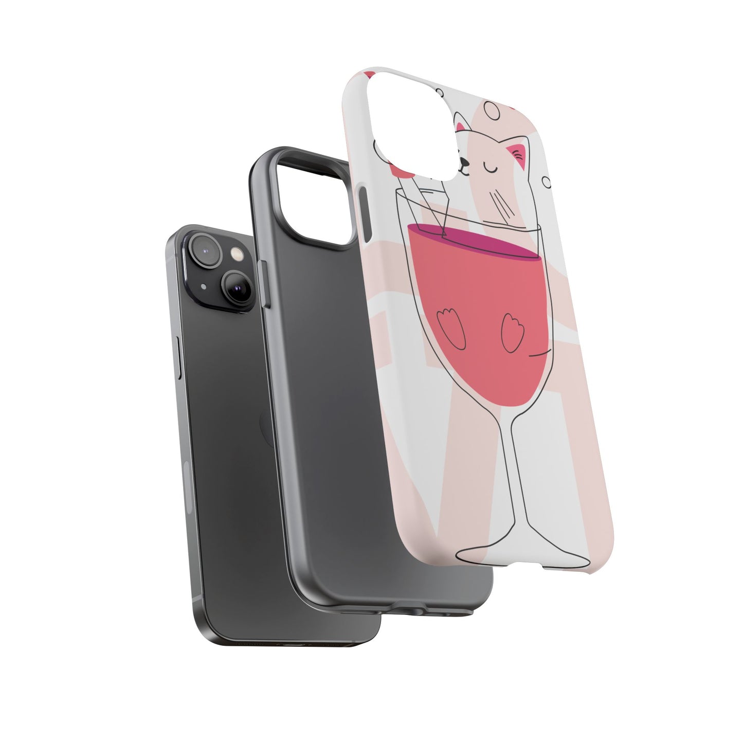 Thank You Love Phone Case, Cute Phone Cover, Gift for Friends, Customizable Phone Case, Valentine’s Day Gift, Stylish Tech Accessory