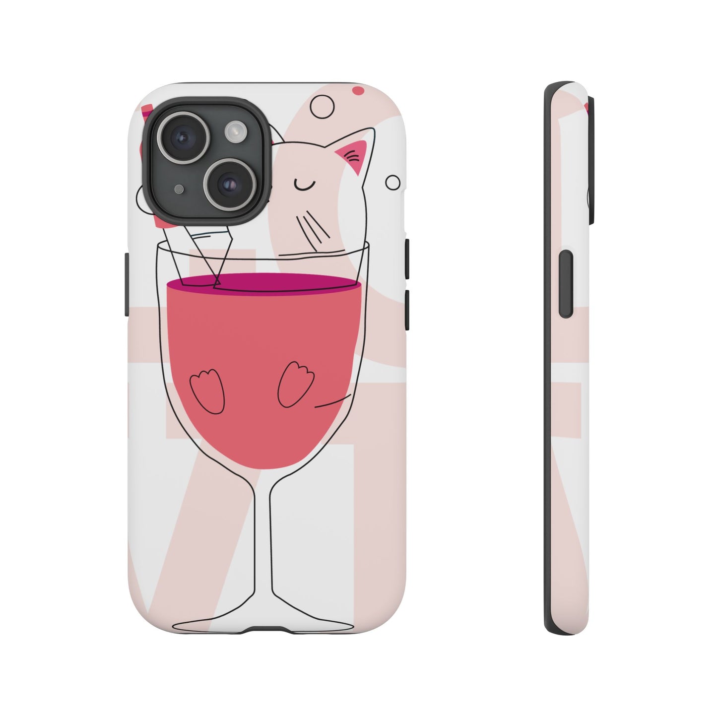 Thank You Love Phone Case, Cute Phone Cover, Gift for Friends, Customizable Phone Case, Valentine’s Day Gift, Stylish Tech Accessory