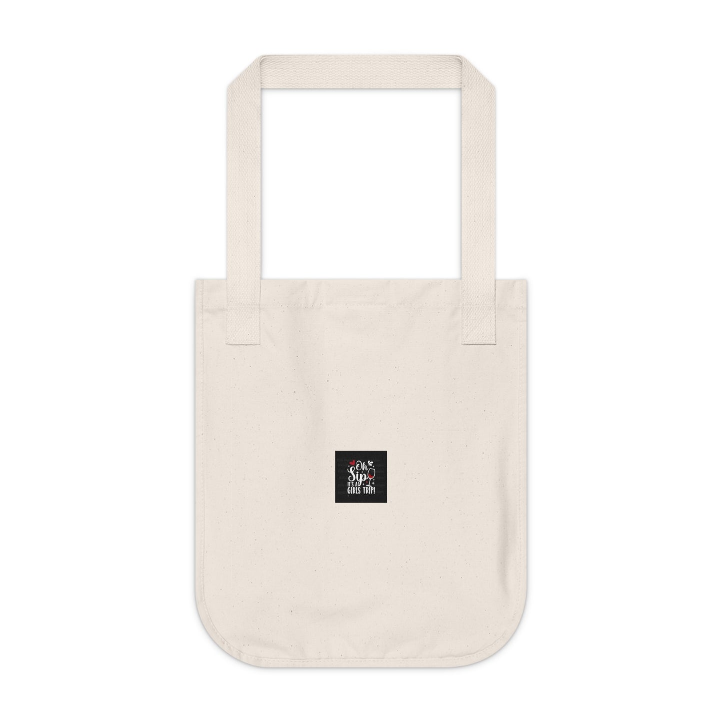 Girls Trip Organic Canvas Tote Bag, Wine Lover Gift, Travel Essentials, Eco-Friendly Beach Bag, Fun Shopping Tote, Bachelorette Party Favor