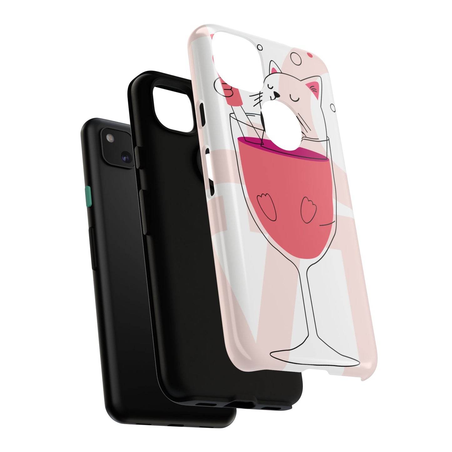 Thank You Love Phone Case, Cute Phone Cover, Gift for Friends, Customizable Phone Case, Valentine’s Day Gift, Stylish Tech Accessory