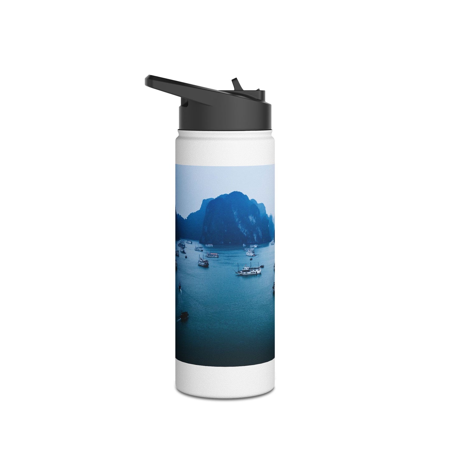Scenic Stainless Steel Water Bottle, Eco-Friendly Hydration, Outdoor Gear, Gift for Travelers, Adventure Companion, Summer Essentials