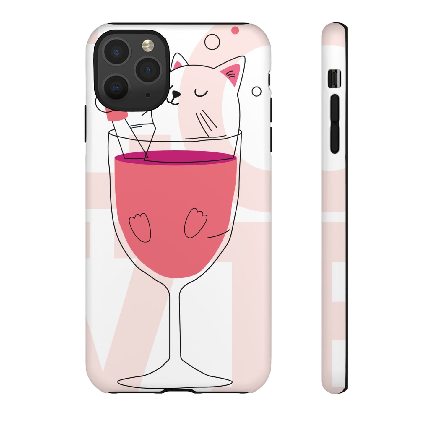 Thank You Love Phone Case, Cute Phone Cover, Gift for Friends, Customizable Phone Case, Valentine’s Day Gift, Stylish Tech Accessory