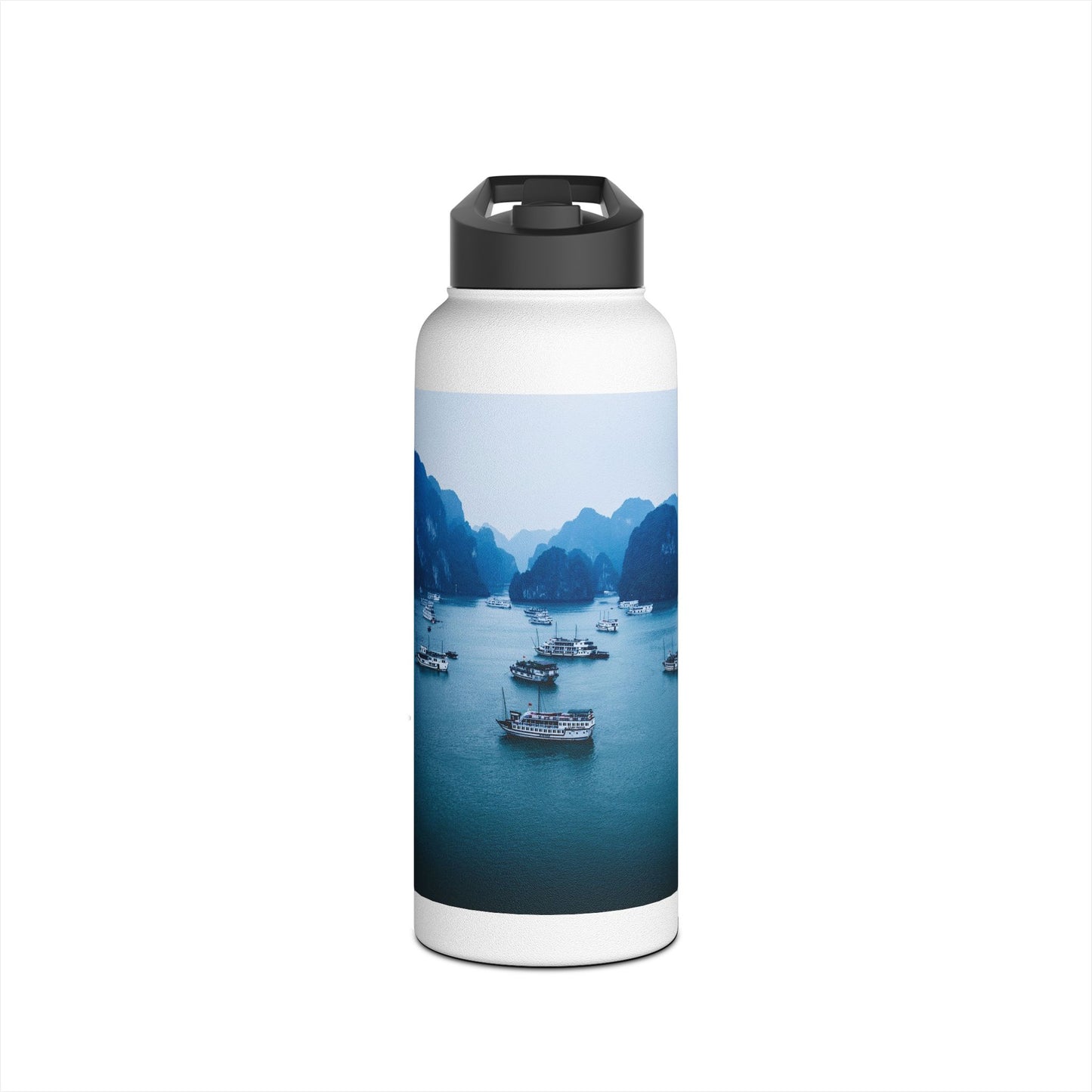 Scenic Stainless Steel Water Bottle, Eco-Friendly Hydration, Outdoor Gear, Gift for Travelers, Adventure Companion, Summer Essentials