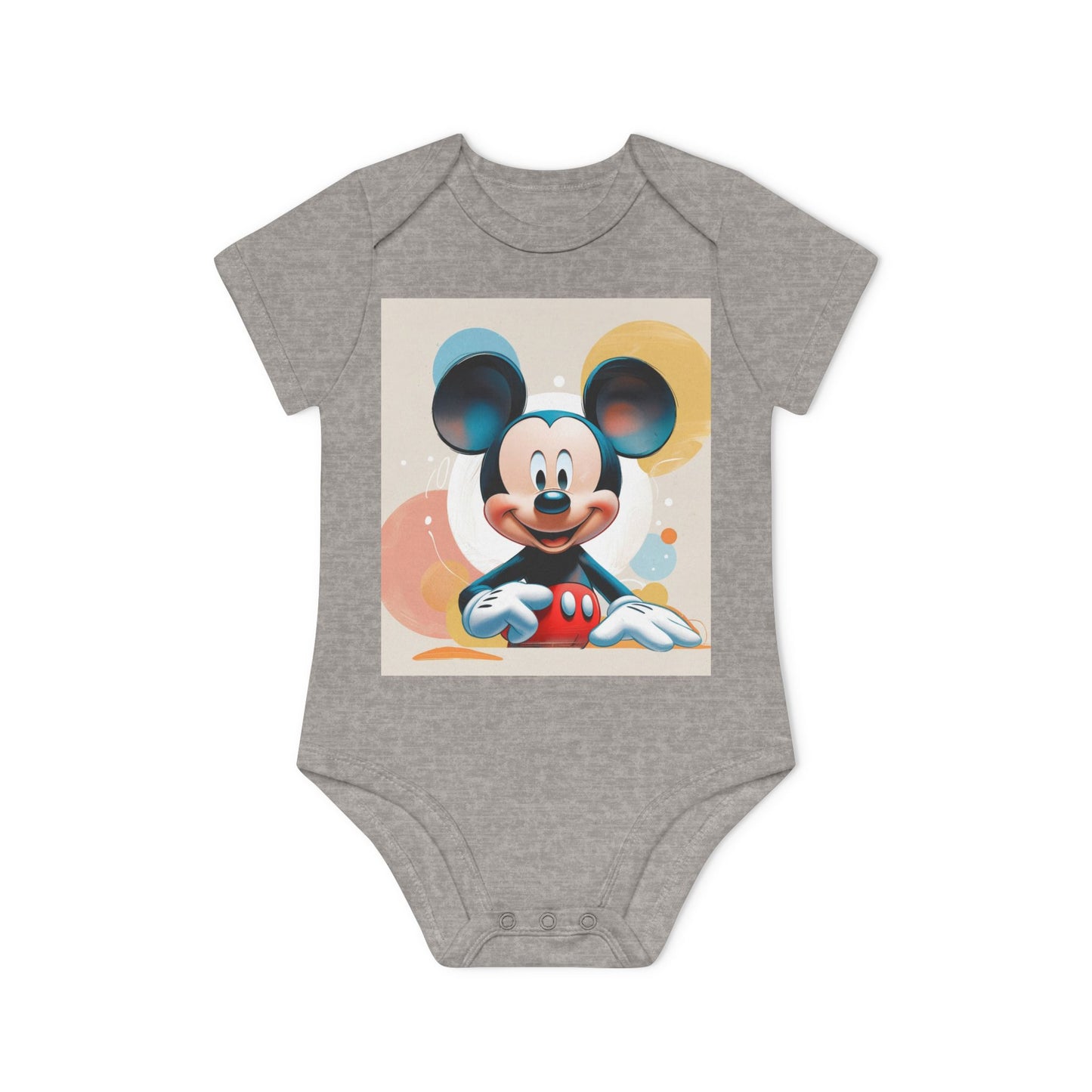 Minnie Mouse Celebration Bodysuit | Cute Baby Outfit, Infant Gift, Organic Cotton, Birthday, Baby Shower, Cute Costume