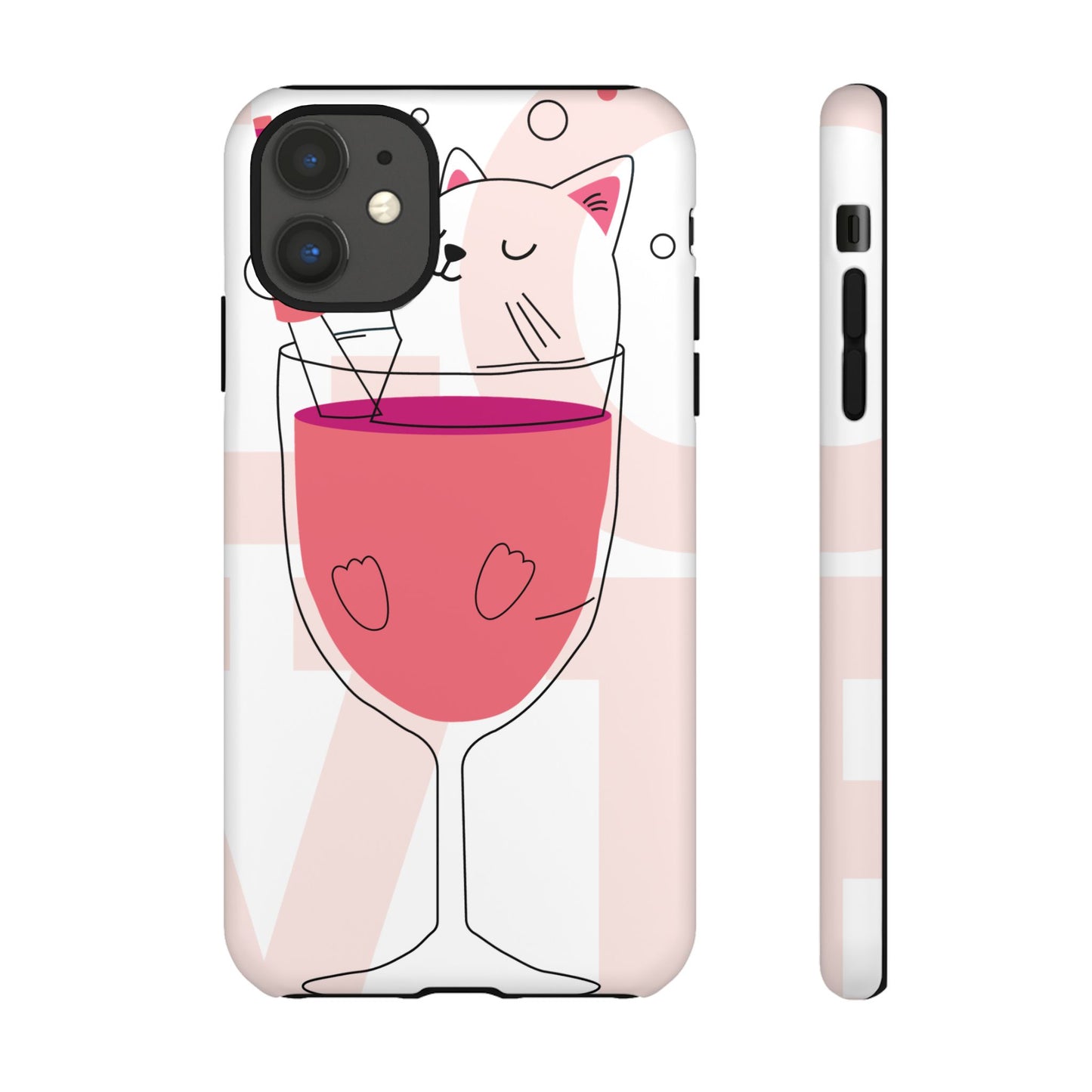Thank You Love Phone Case, Cute Phone Cover, Gift for Friends, Customizable Phone Case, Valentine’s Day Gift, Stylish Tech Accessory