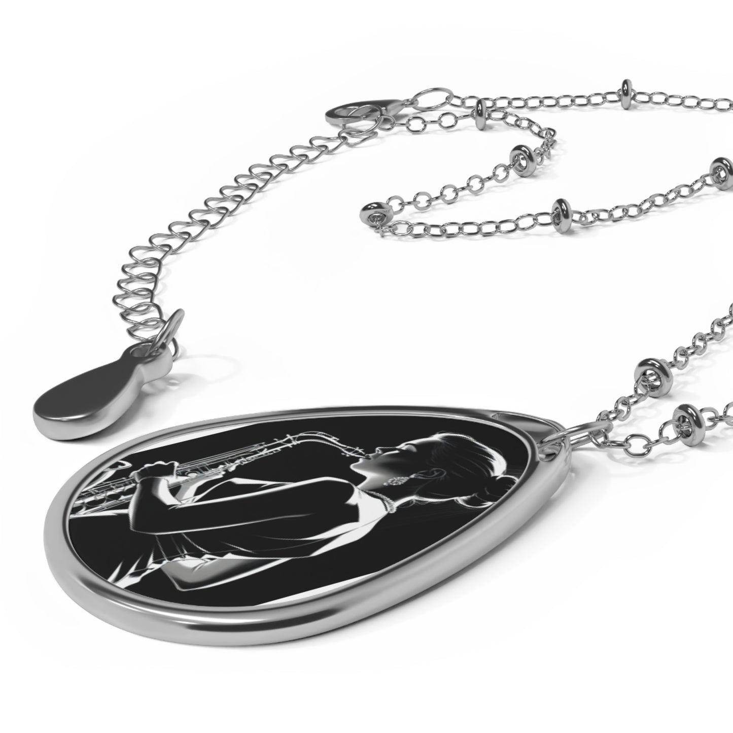 Elegant Oval Necklace | Timeless Jewelry Gift for Her, Anniversary, Birthday, Special Occasions, Fashion Accessory