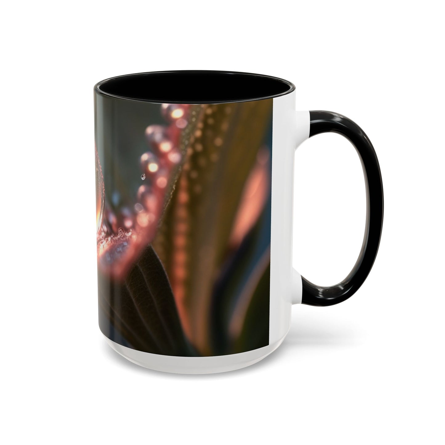 Nature-Inspired Accent Coffee Mug | Perfect for Nature Lovers, Unique Gift for Holidays, Home Decor, Office Coffee Mug