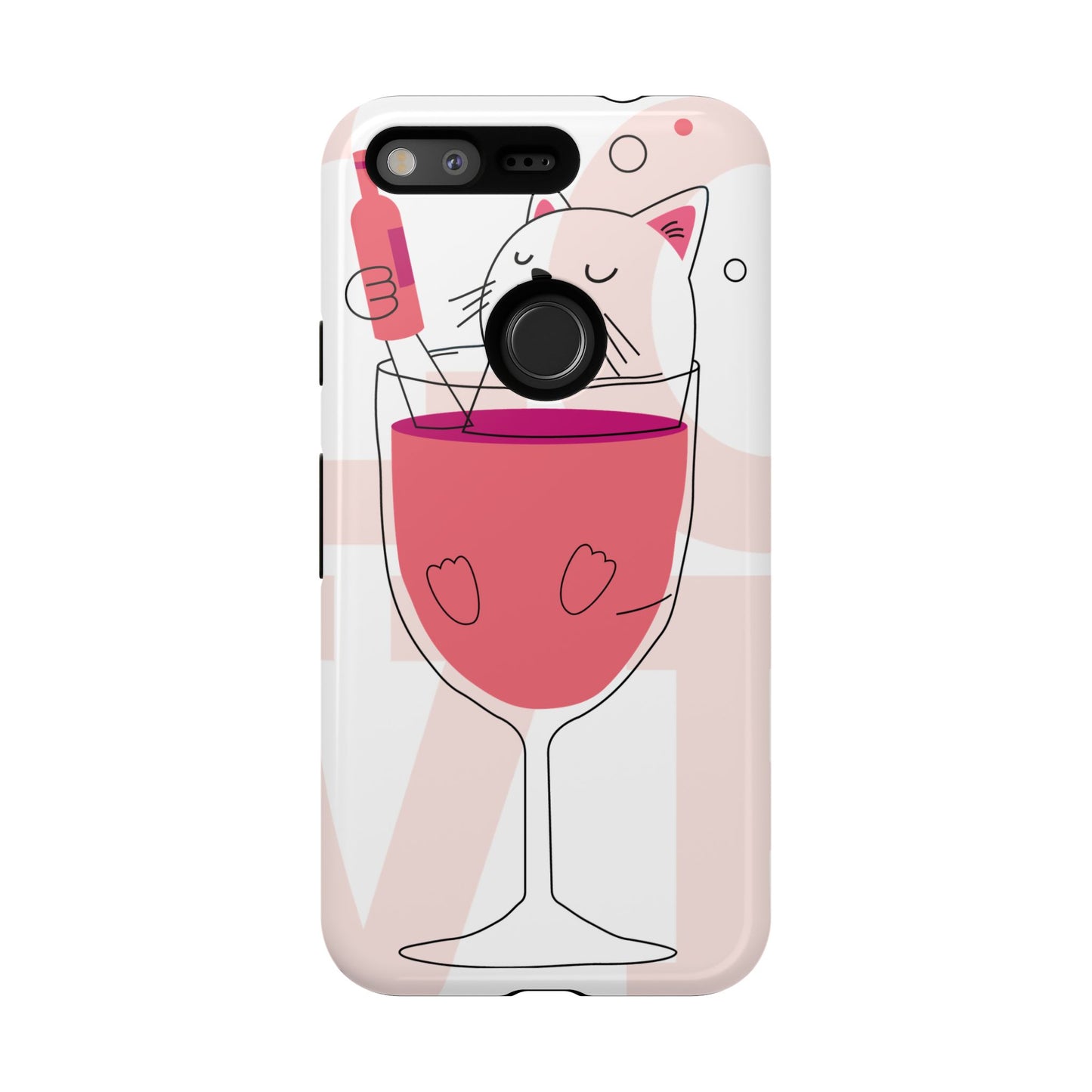 Thank You Love Phone Case, Cute Phone Cover, Gift for Friends, Customizable Phone Case, Valentine’s Day Gift, Stylish Tech Accessory