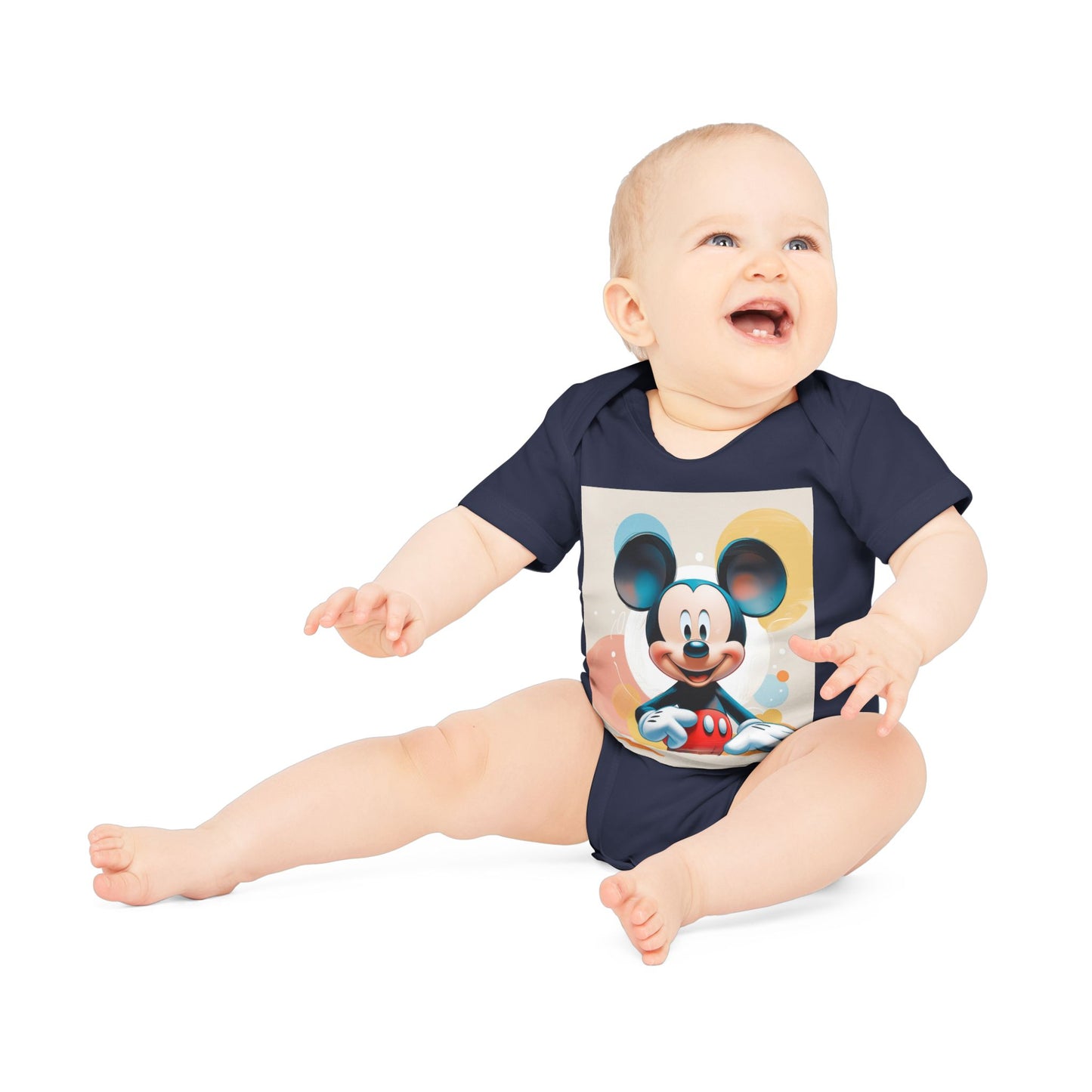 Minnie Mouse Celebration Bodysuit | Cute Baby Outfit, Infant Gift, Organic Cotton, Birthday, Baby Shower, Cute Costume
