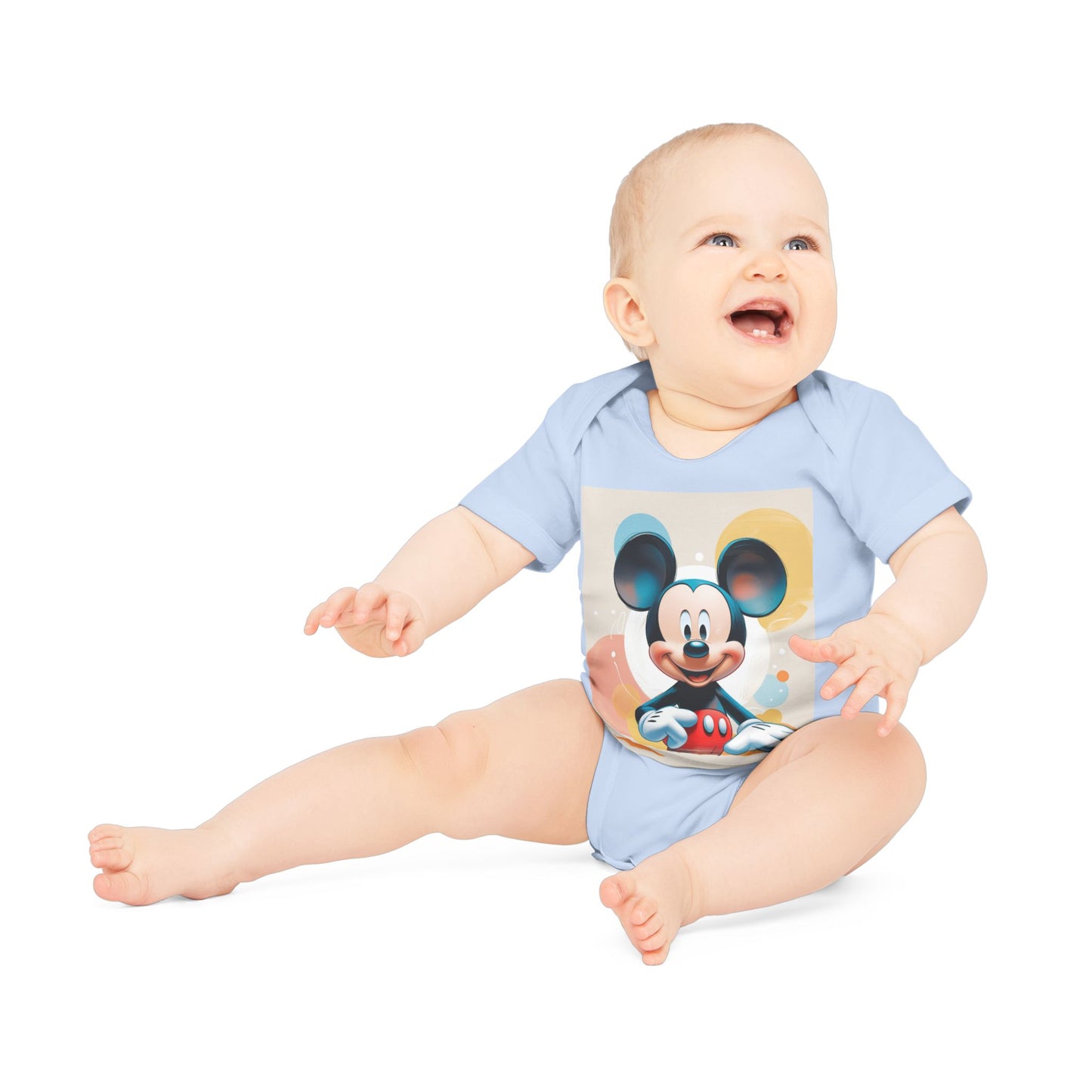 Minnie Mouse Celebration Bodysuit | Cute Baby Outfit, Infant Gift, Organic Cotton, Birthday, Baby Shower, Cute Costume
