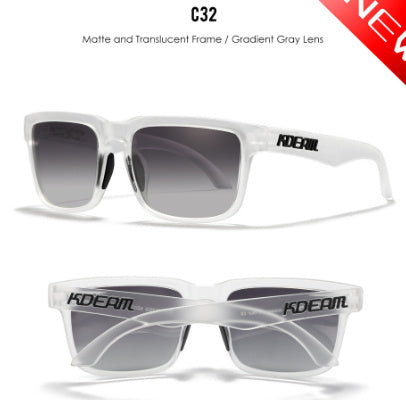 Square Outdoor Polarized Sunglasses Classic All-match Men's And Women's Sunglasses