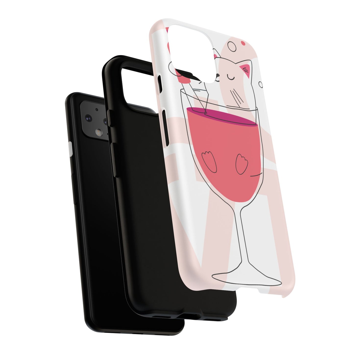 Thank You Love Phone Case, Cute Phone Cover, Gift for Friends, Customizable Phone Case, Valentine’s Day Gift, Stylish Tech Accessory