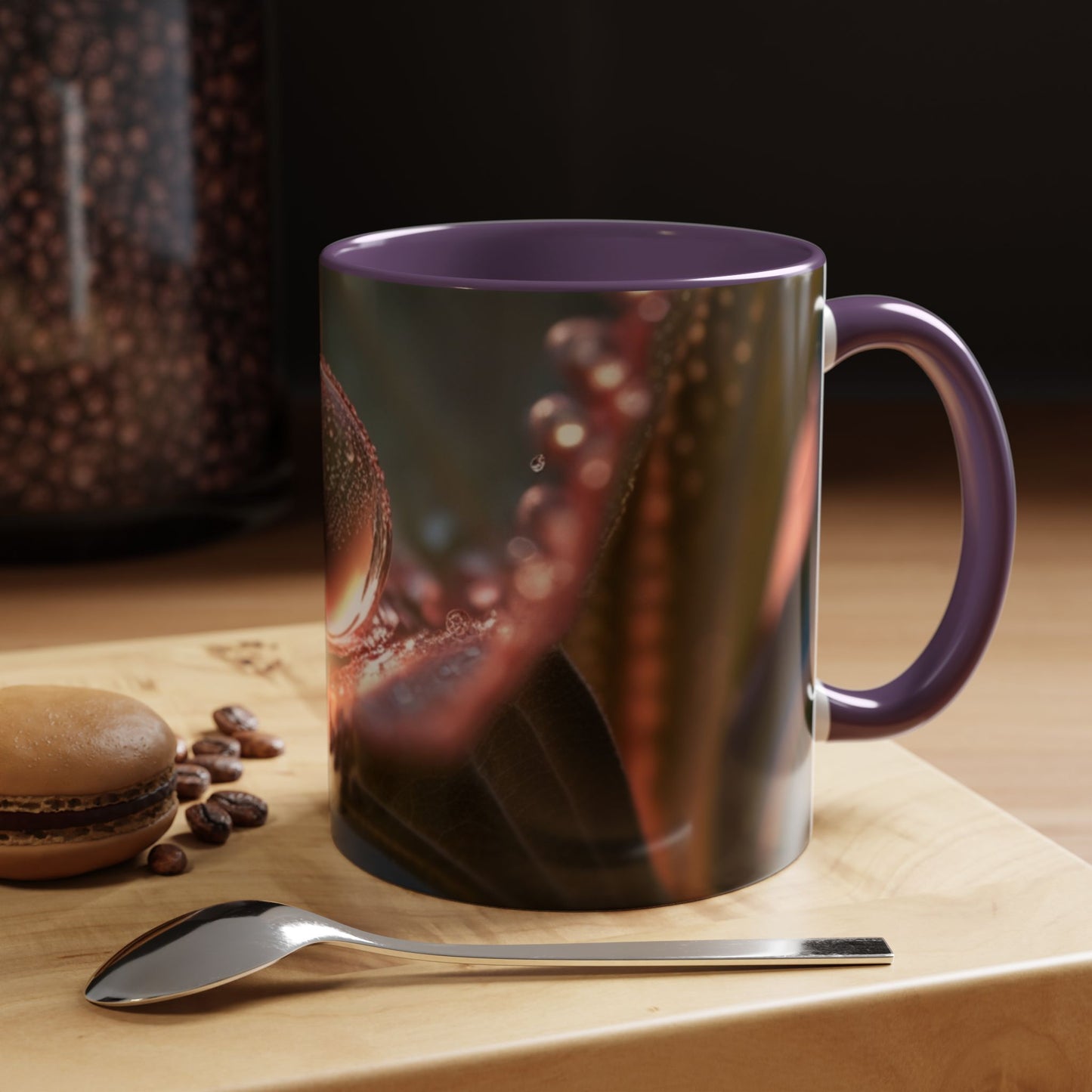 Nature-Inspired Accent Coffee Mug | Perfect for Nature Lovers, Unique Gift for Holidays, Home Decor, Office Coffee Mug