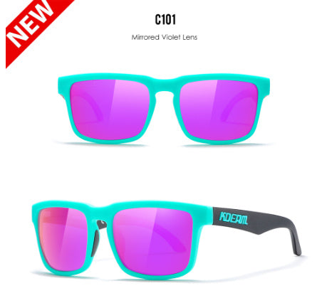 Square Outdoor Polarized Sunglasses Classic All-match Men's And Women's Sunglasses