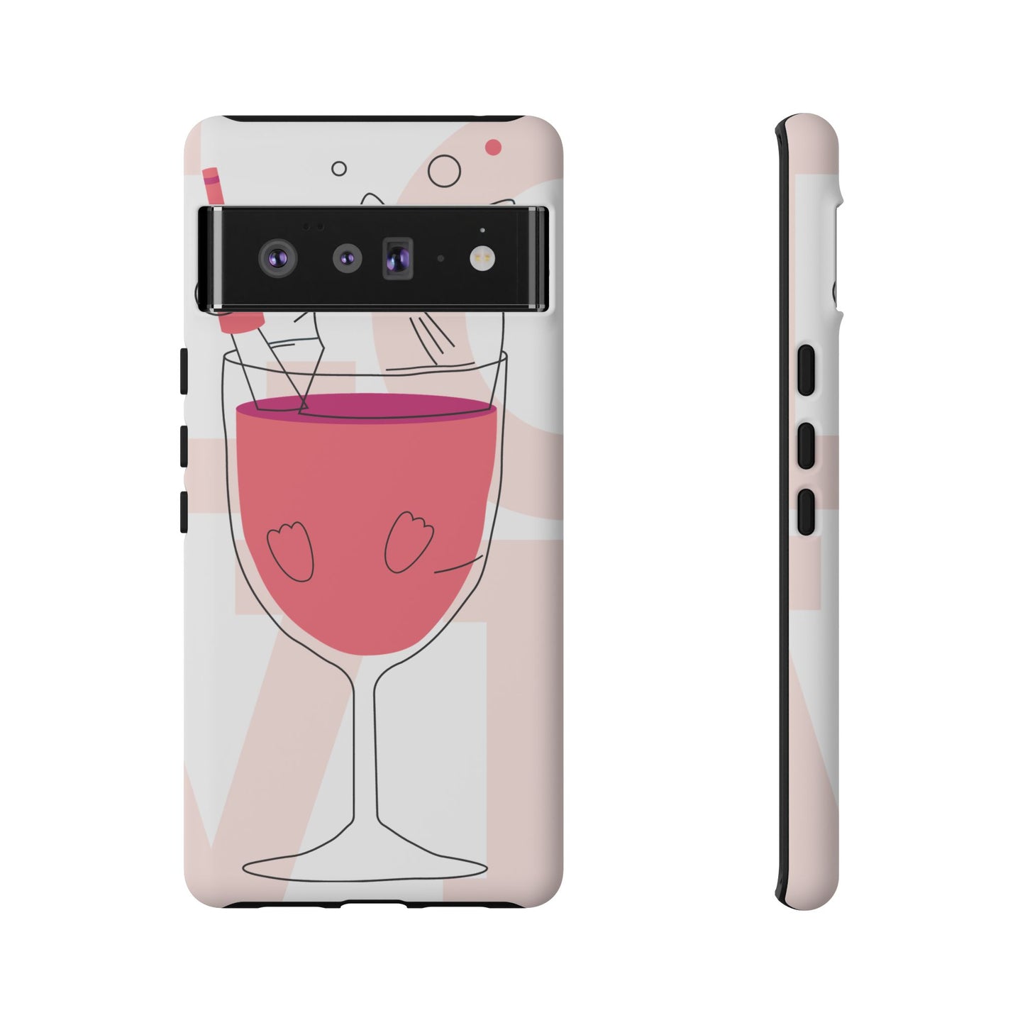 Thank You Love Phone Case, Cute Phone Cover, Gift for Friends, Customizable Phone Case, Valentine’s Day Gift, Stylish Tech Accessory