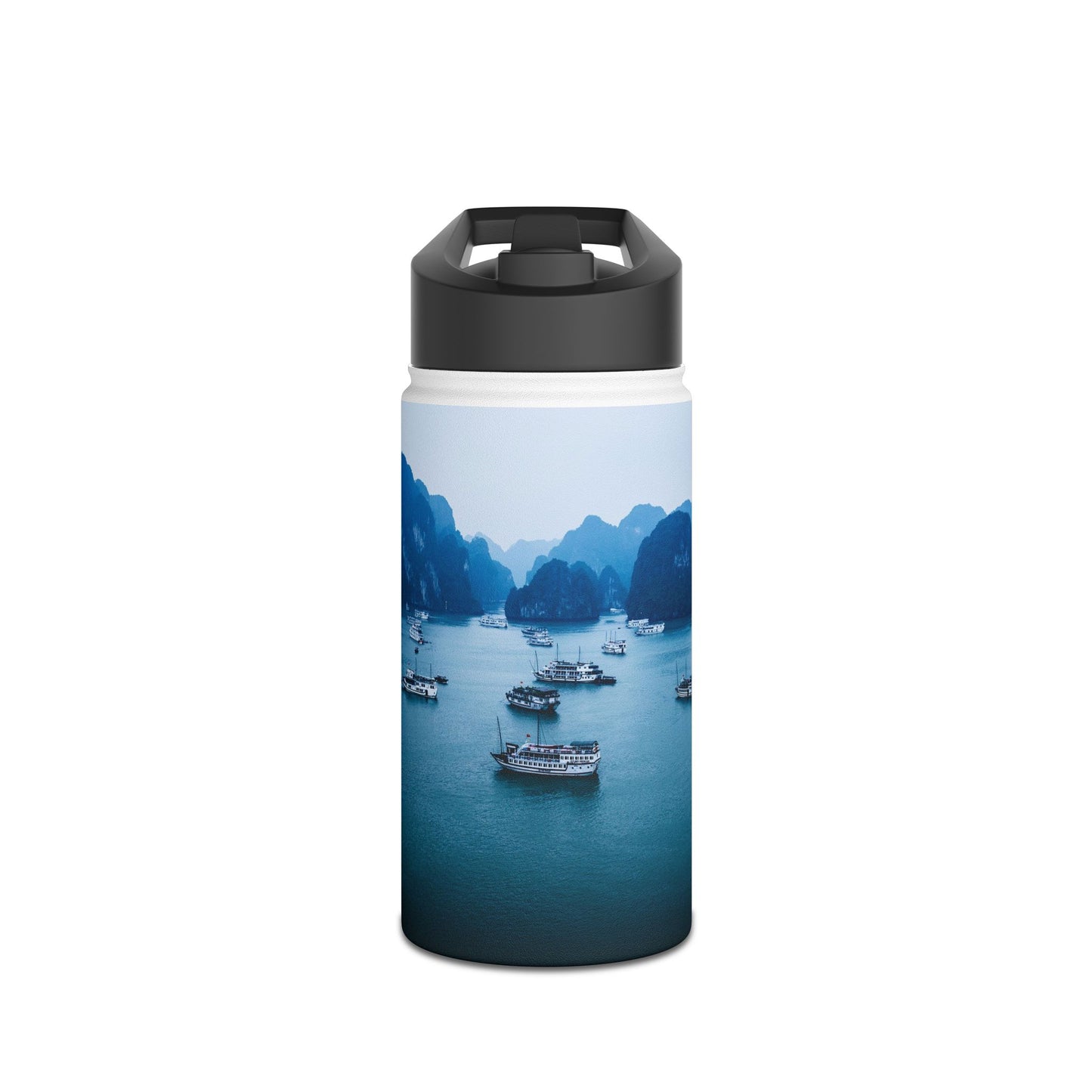 Scenic Stainless Steel Water Bottle, Eco-Friendly Hydration, Outdoor Gear, Gift for Travelers, Adventure Companion, Summer Essentials
