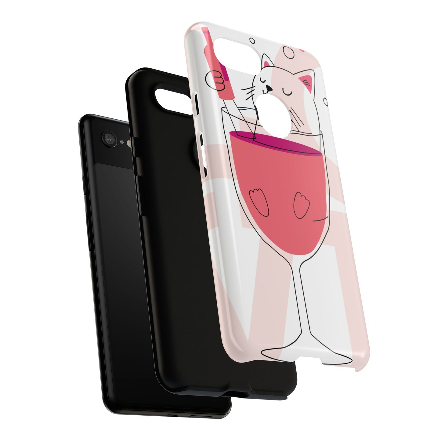 Thank You Love Phone Case, Cute Phone Cover, Gift for Friends, Customizable Phone Case, Valentine’s Day Gift, Stylish Tech Accessory