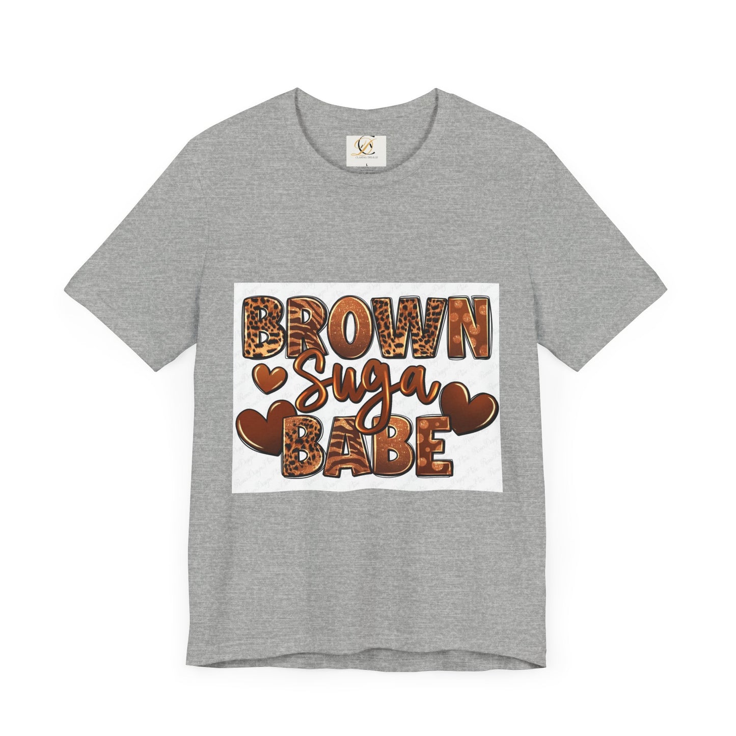 Brown Sugar Babe T-Shirt | Fun and Stylish Tee for Fashion Lovers | Great for Casual Outfits, Summer Events, Gift Ideas, & Celebrations