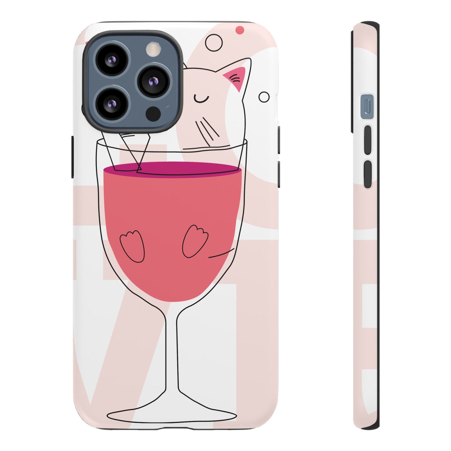 Thank You Love Phone Case, Cute Phone Cover, Gift for Friends, Customizable Phone Case, Valentine’s Day Gift, Stylish Tech Accessory