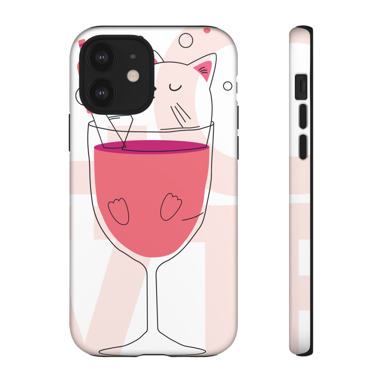 Thank You Love Phone Case, Cute Phone Cover, Gift for Friends, Customizable Phone Case, Valentine’s Day Gift, Stylish Tech Accessory