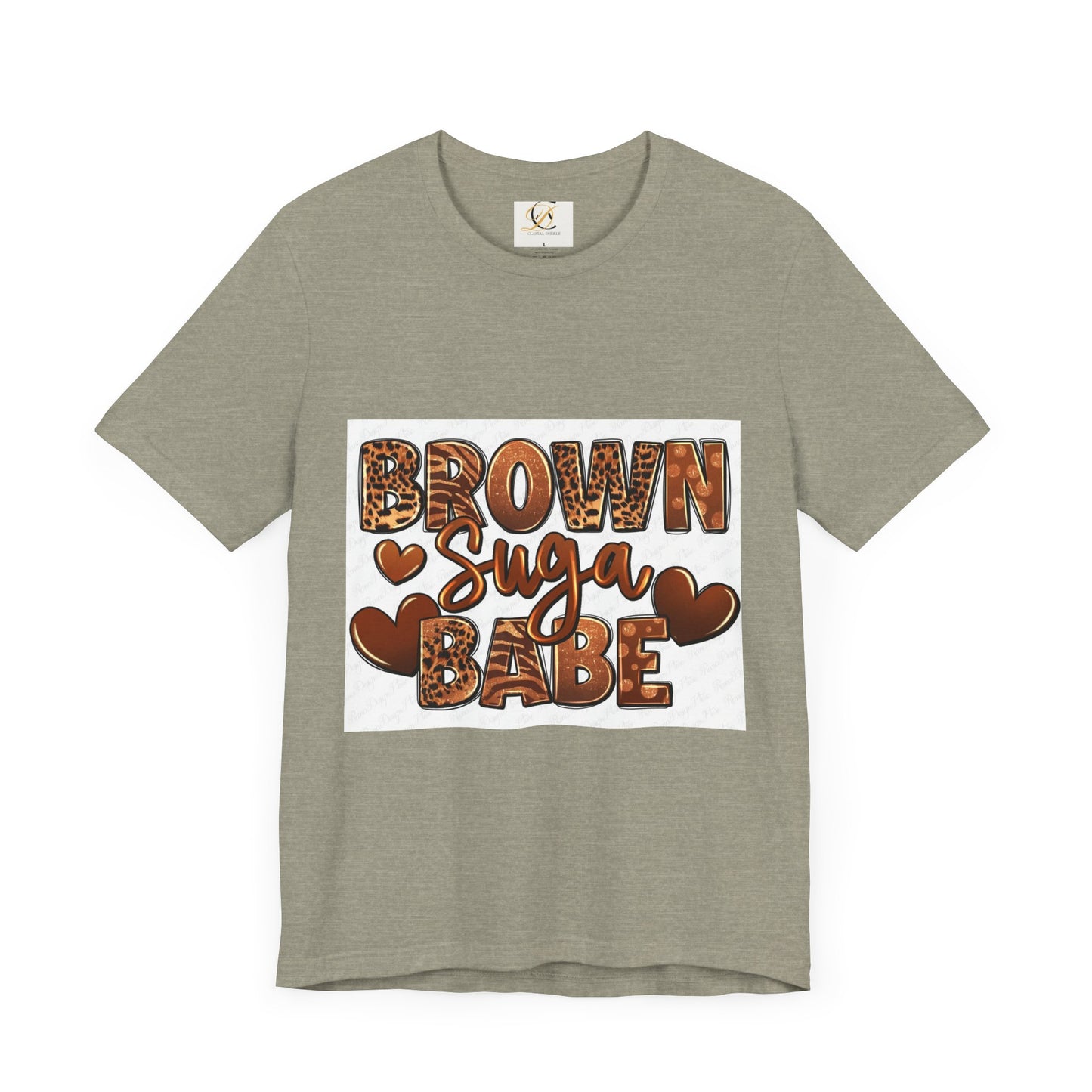 Brown Sugar Babe T-Shirt | Fun and Stylish Tee for Fashion Lovers | Great for Casual Outfits, Summer Events, Gift Ideas, & Celebrations
