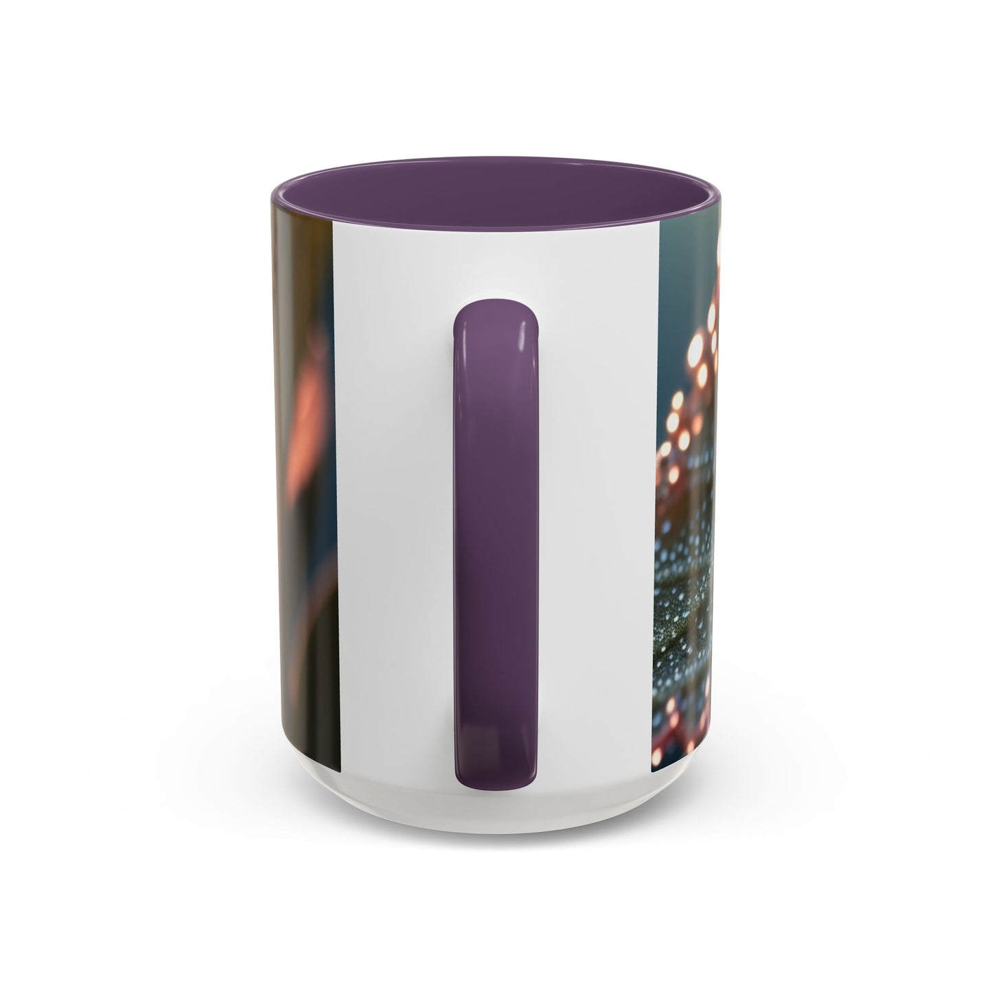 Nature-Inspired Accent Coffee Mug | Perfect for Nature Lovers, Unique Gift for Holidays, Home Decor, Office Coffee Mug