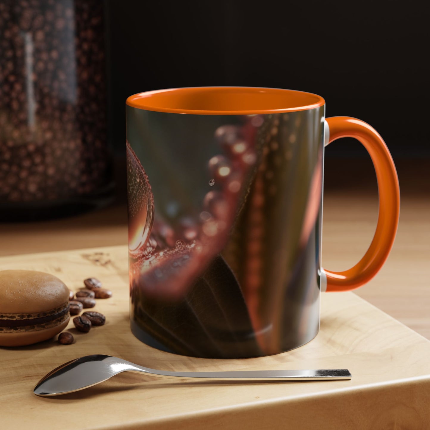 Nature-Inspired Accent Coffee Mug | Perfect for Nature Lovers, Unique Gift for Holidays, Home Decor, Office Coffee Mug