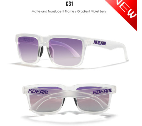Square Outdoor Polarized Sunglasses Classic All-match Men's And Women's Sunglasses
