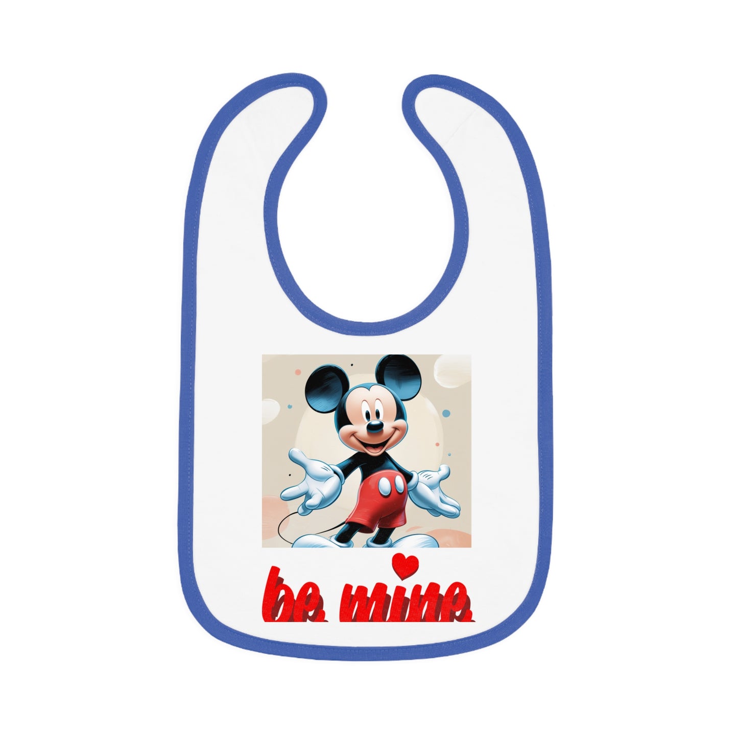 Mickey Mouse Baby Bib, Cute Baby Gifts, Infant Bibs, Disney Bibs, Baby Shower Essentials, Be Mine Bib