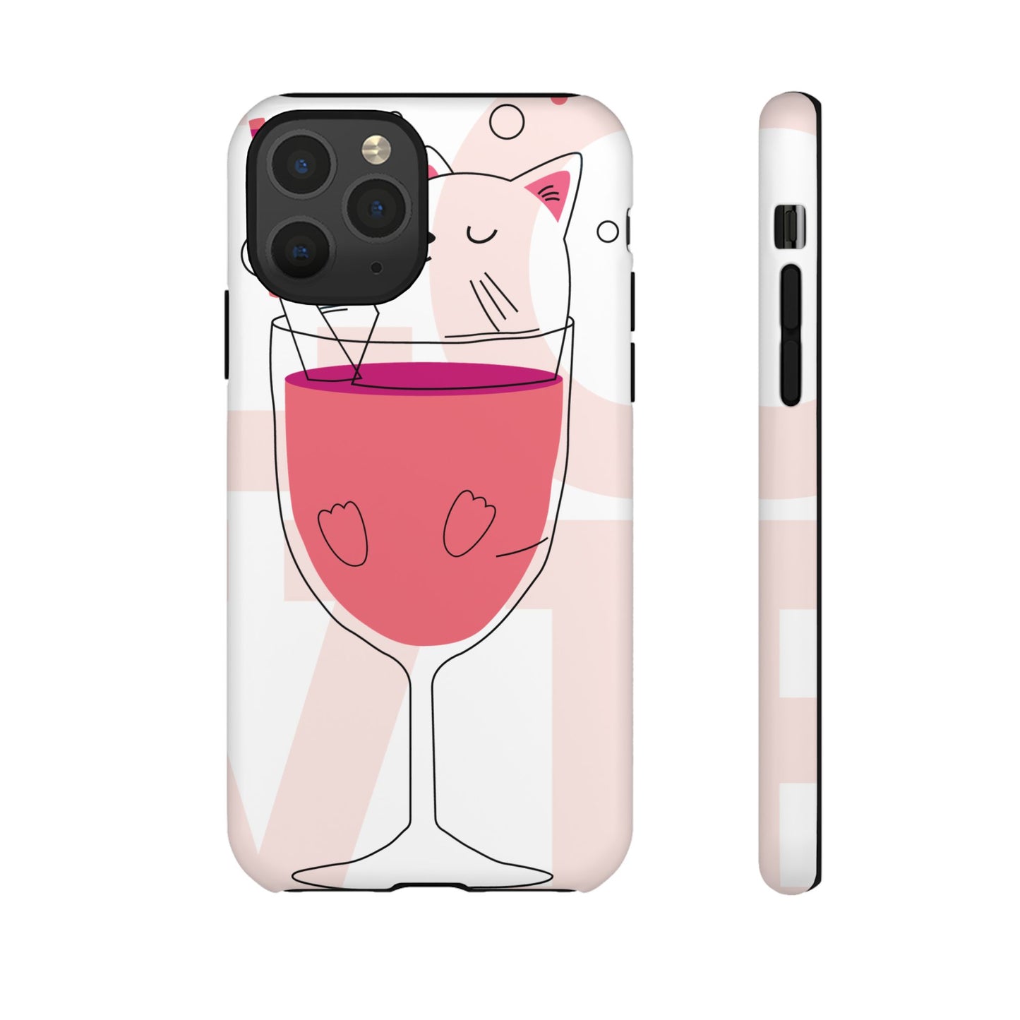 Thank You Love Phone Case, Cute Phone Cover, Gift for Friends, Customizable Phone Case, Valentine’s Day Gift, Stylish Tech Accessory