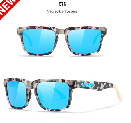 Square Outdoor Polarized Sunglasses Classic All-match Men's And Women's Sunglasses