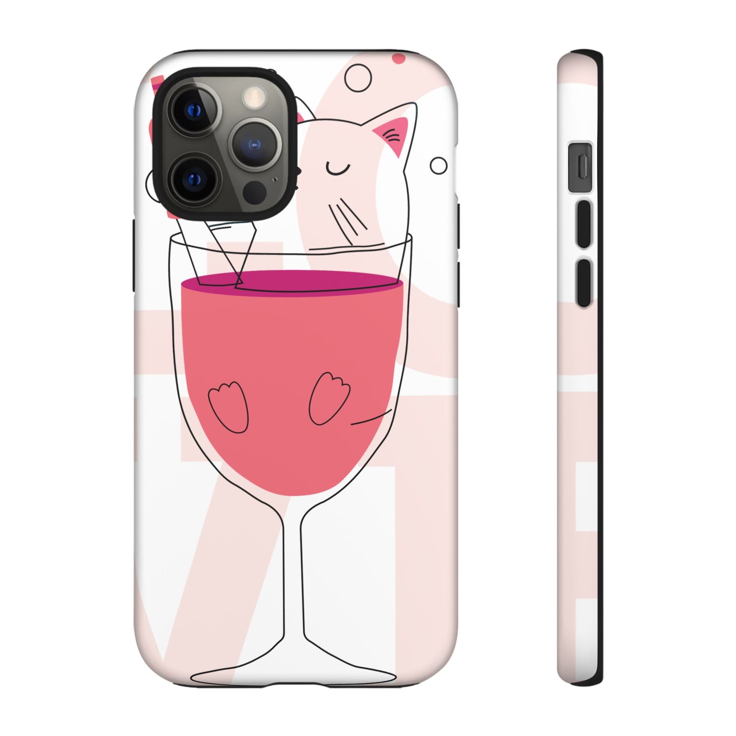 Thank You Love Phone Case, Cute Phone Cover, Gift for Friends, Customizable Phone Case, Valentine’s Day Gift, Stylish Tech Accessory