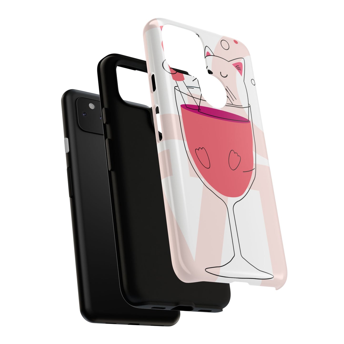 Thank You Love Phone Case, Cute Phone Cover, Gift for Friends, Customizable Phone Case, Valentine’s Day Gift, Stylish Tech Accessory