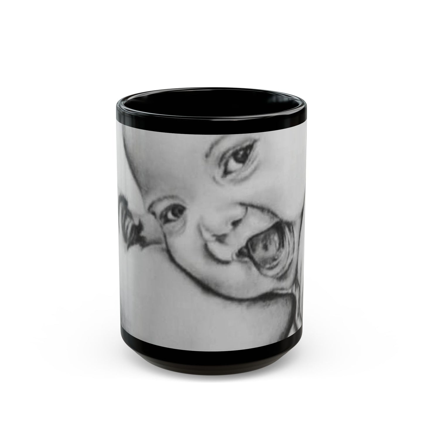 Cherished Moments Baby Mug - Cute Baby Artwork Coffee Cup, Perfect Gift for New Parents, Baby Shower, Mother's Day, Nursery Decor